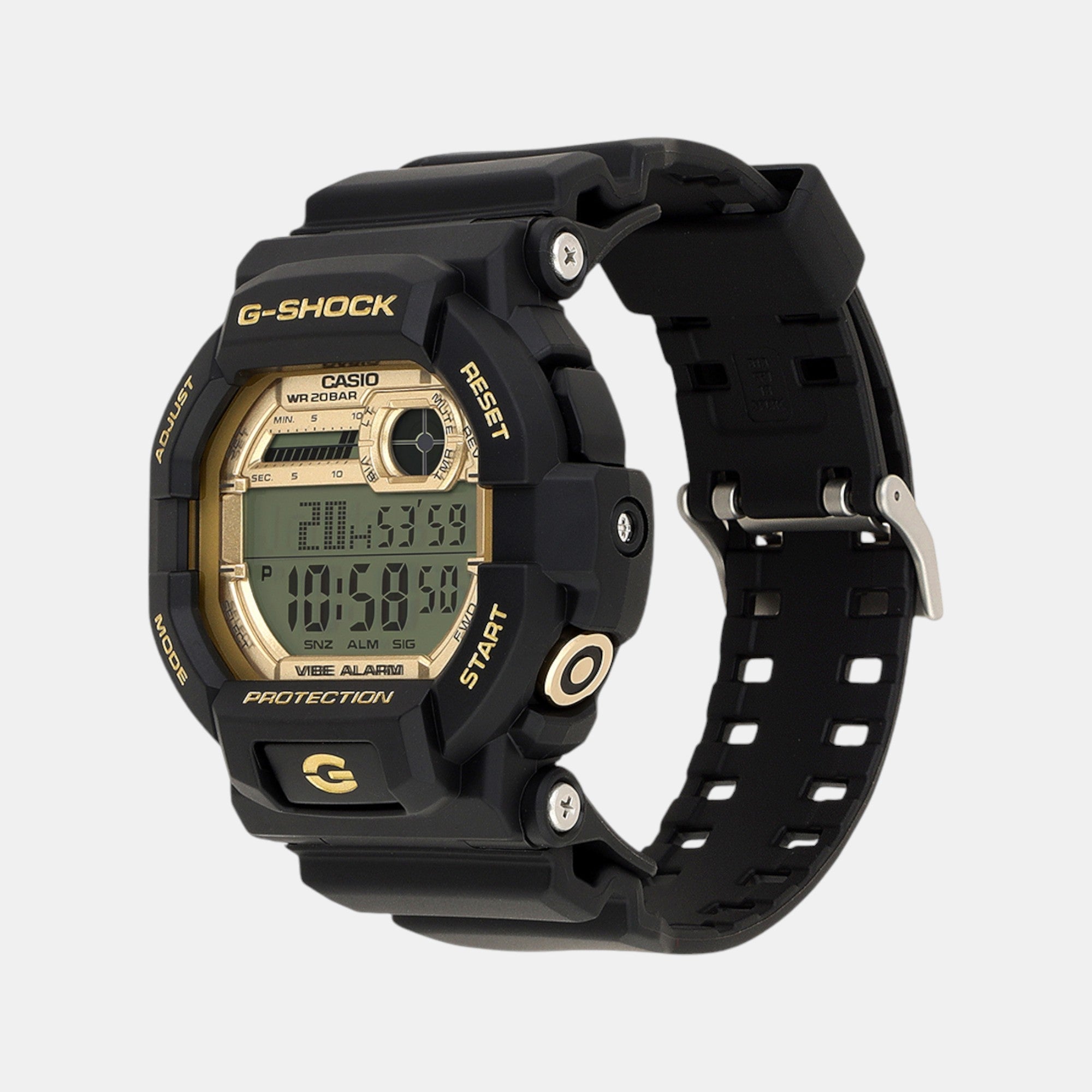 Casio G-Shock Men Quartz Gold Dial Digital Resin Watch G1455 - view 2