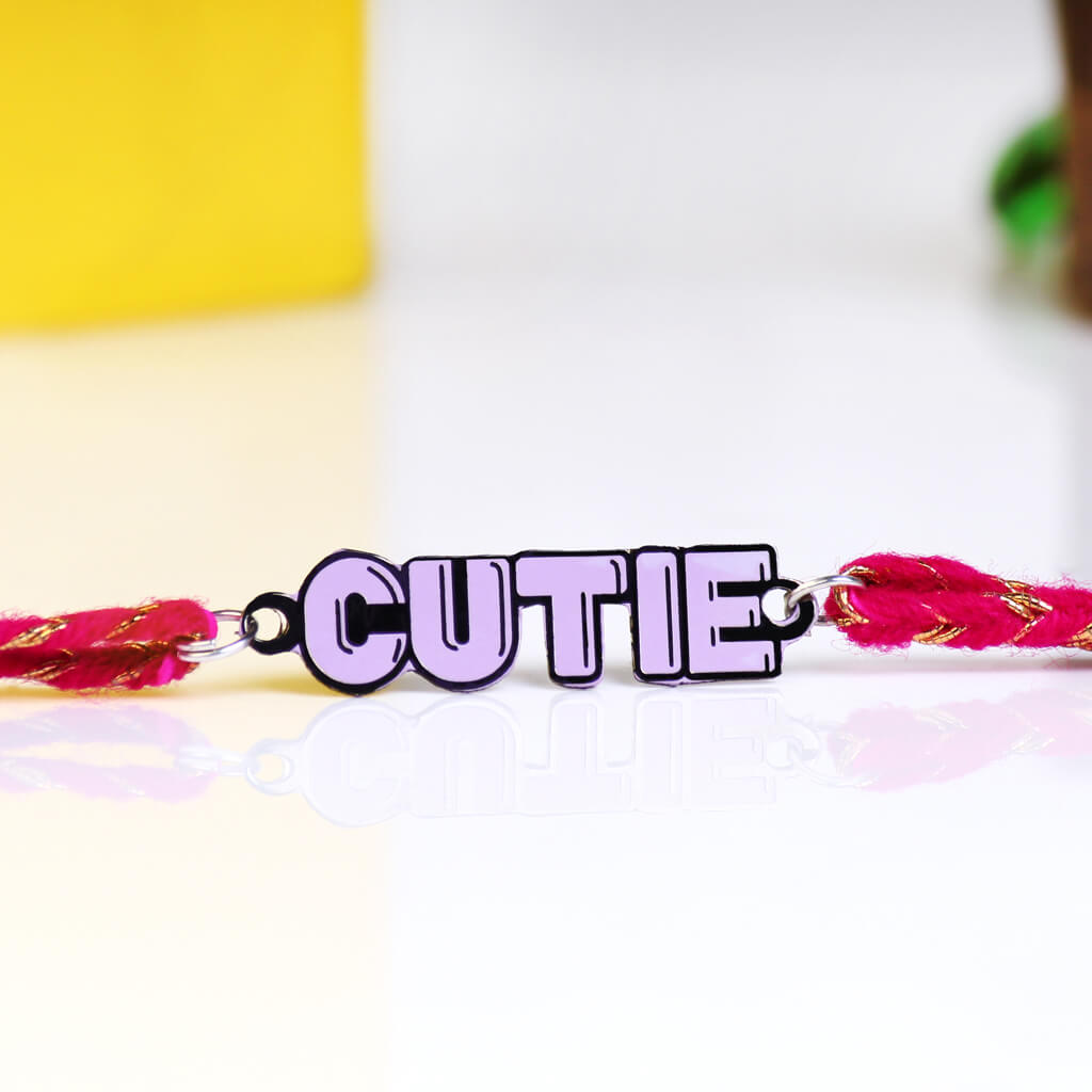 Bigsmall_piu Cutie Metallic Rakshabandhan Rakhi