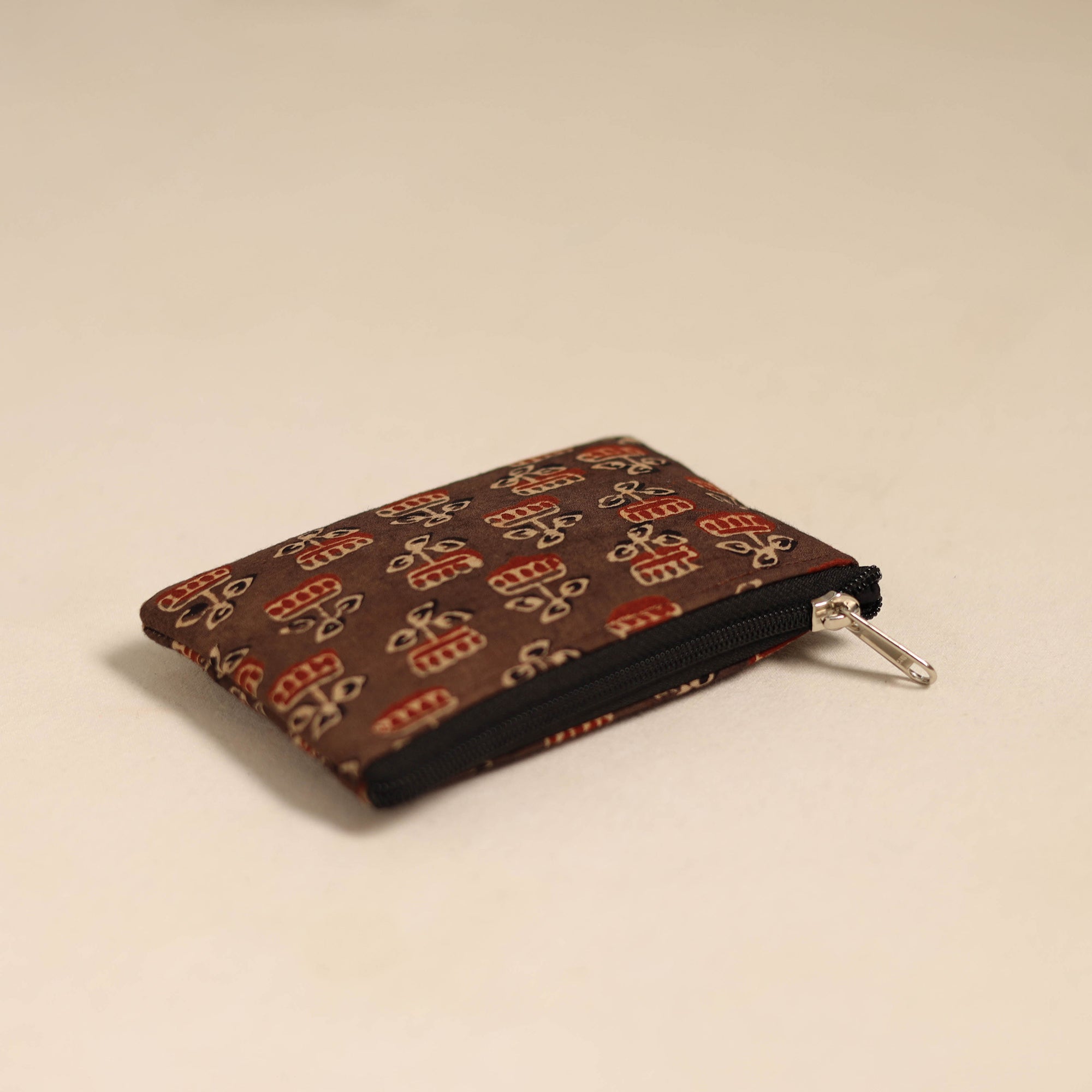 NOORI BAZAR Brown - Handmade Quilted Cotton Coin Pouch 50 - view 2