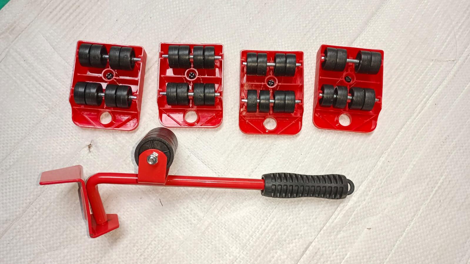 Roposo Clout Furniture Lifter -Furniture Lifter Mover Tool Set Heavy Duty Furniture Shifting Lifting Moving Tool with Wheel Pads - view 6