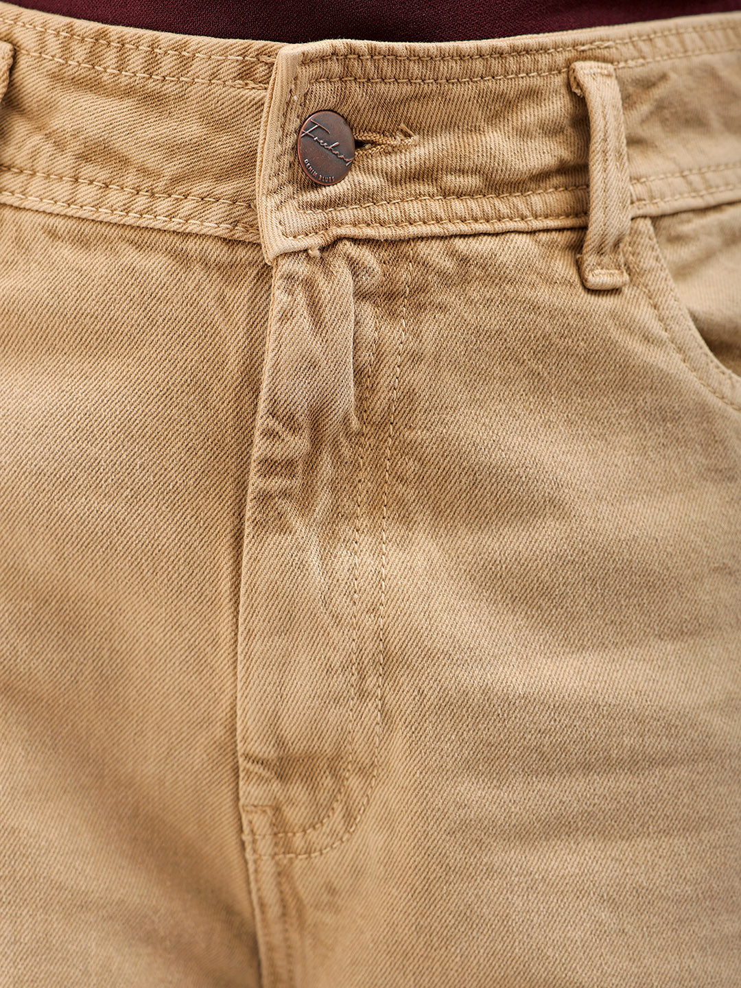 Freehand By The Indian Garage Co Women's Solid Bootcut High Rise Five Pocket Jeans - view 7
