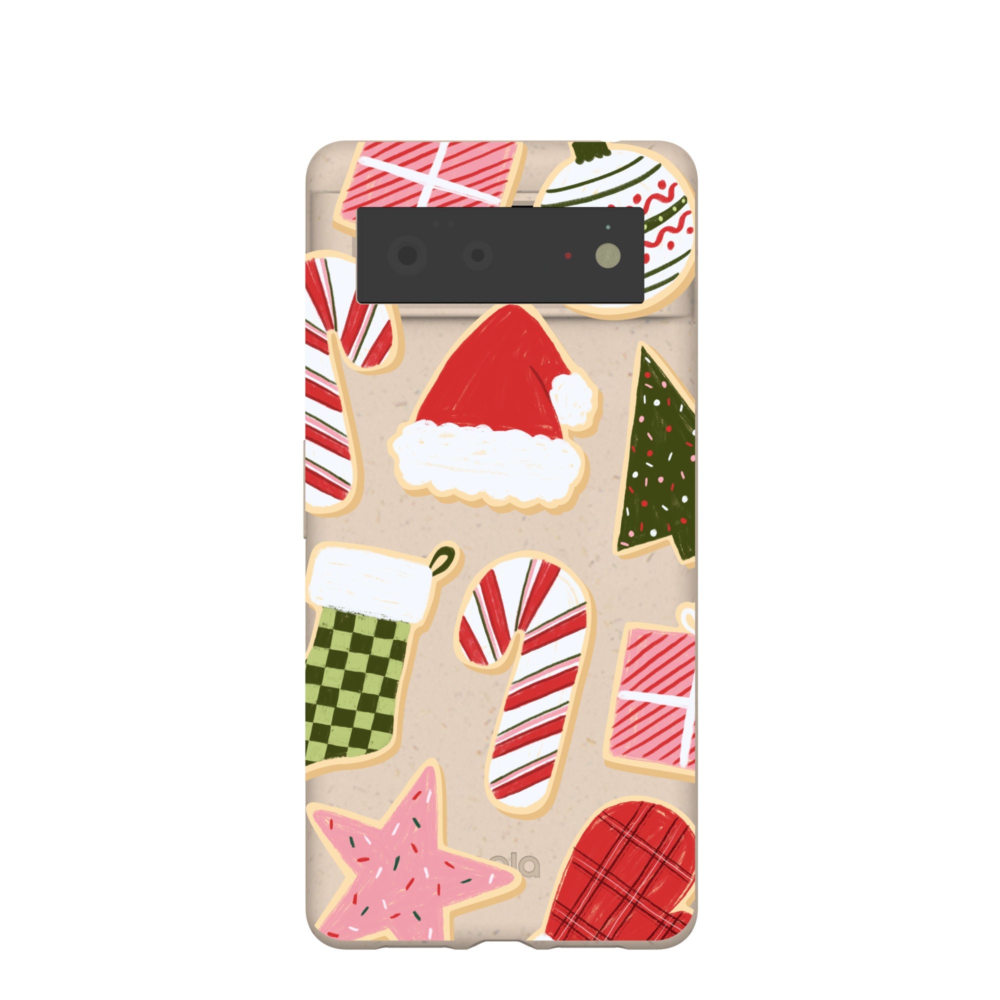 Pela Case Seashell Festive Cookies Google Pixel 6 Case