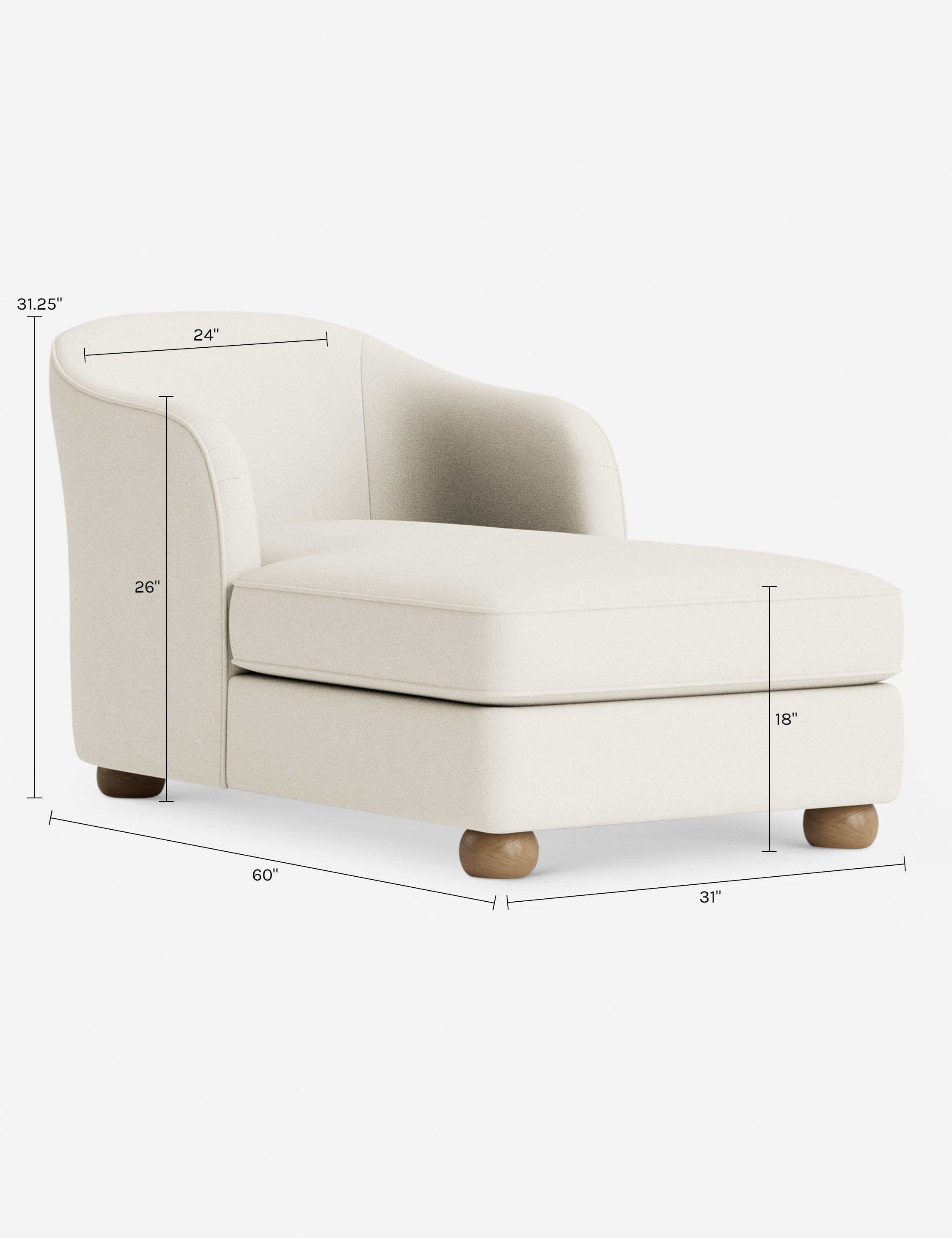 Lulu and Georgia Ingmar Chaise by DISC Interiors - view 227