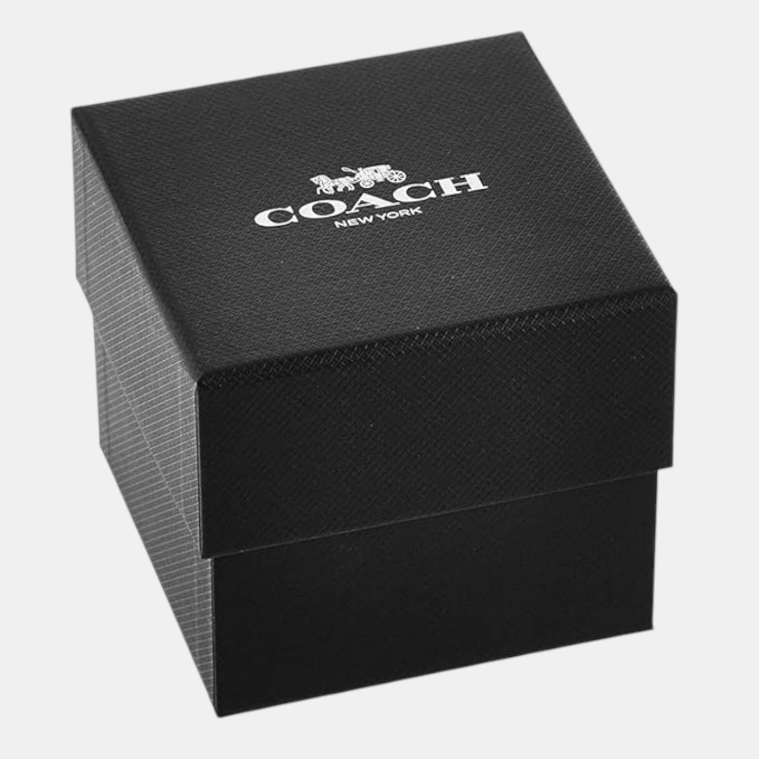 Coach Cary Women Quartz Silver Mother Of Pearl Dial Analog Stainless Steel Watch 14503830 - view 6