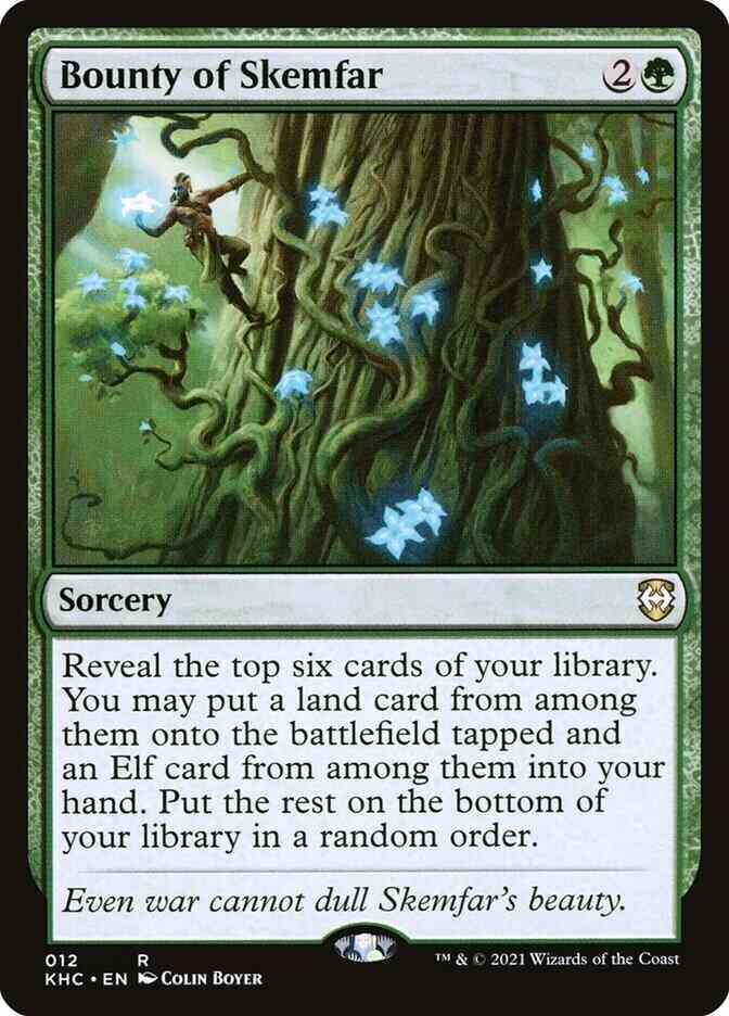 Magic Bounty of Skemfar [12] [Kaldheim Commander] [Non-Foil]