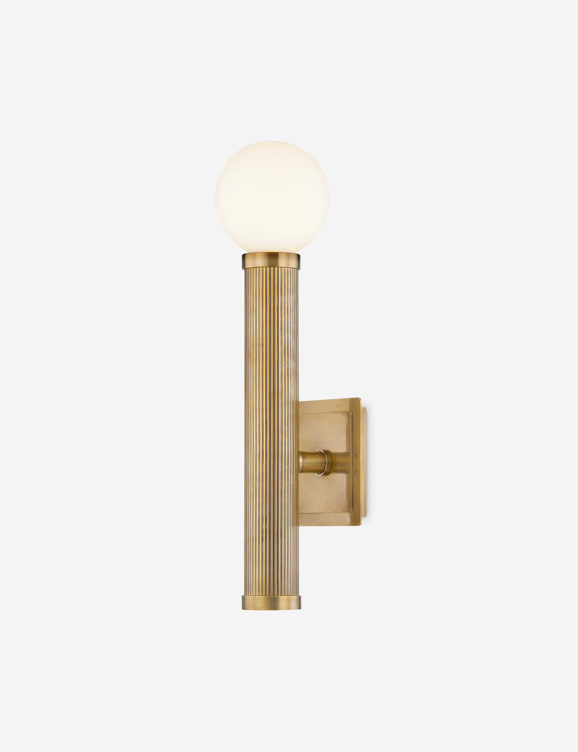 Lulu and Georgia Logi Sconce – Brass - view 2