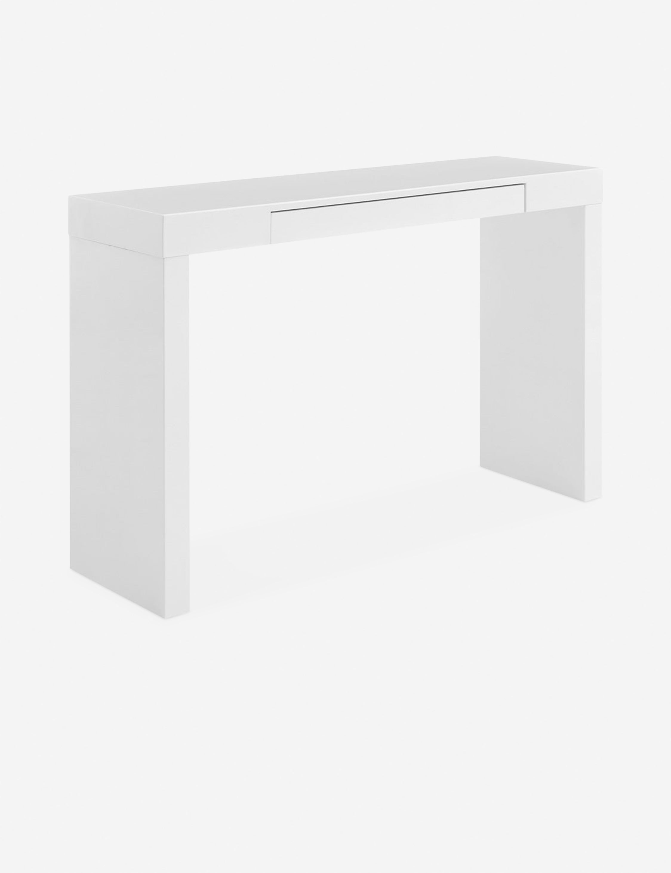 Lulu and Georgia Daisi Narrow Desk – White