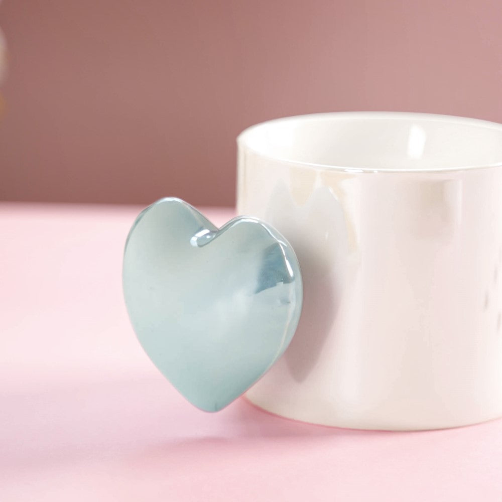 Nestasia Heart Balloon Coffee Mug Set Of 2 Pink Blue 330ml - view 5