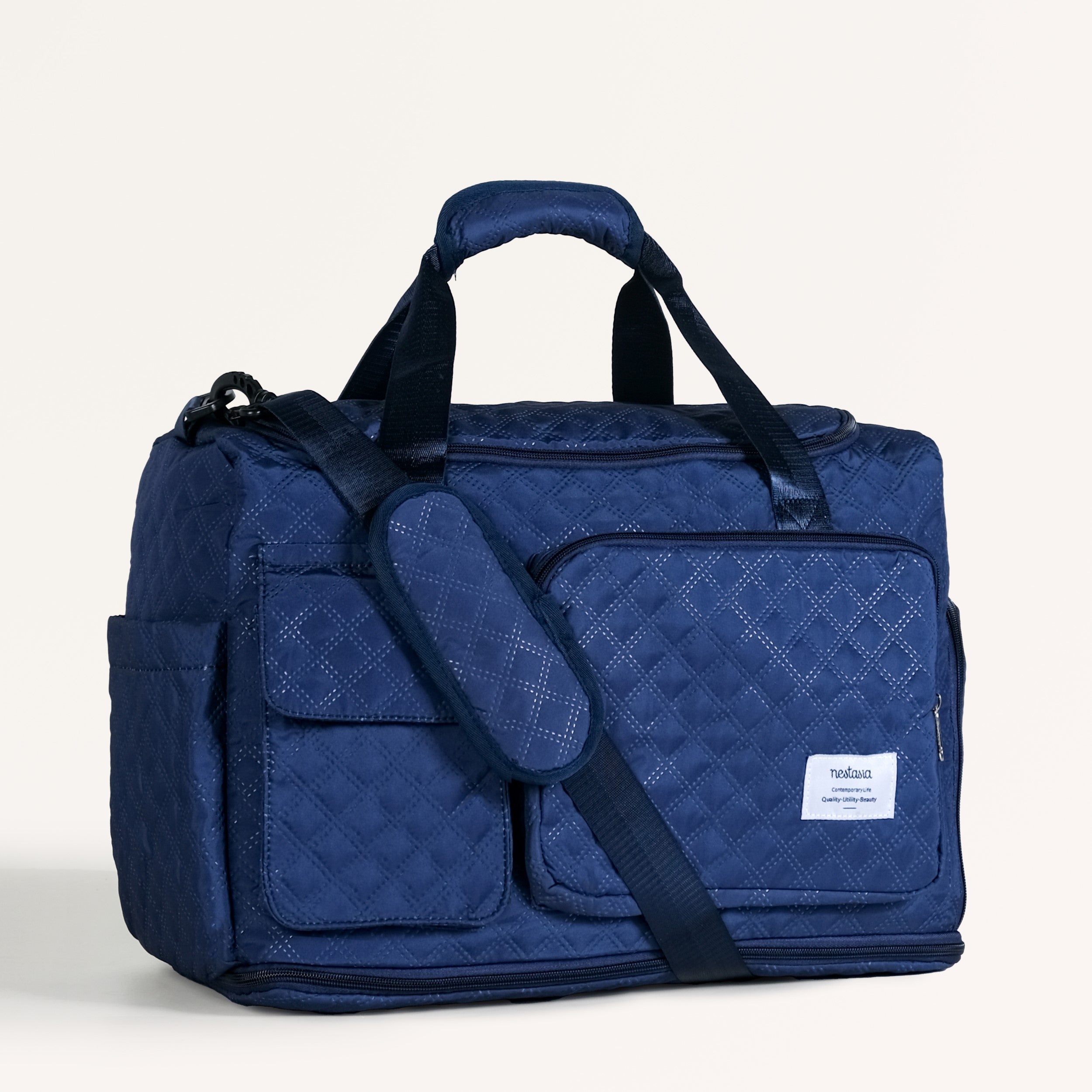 Nestasia Dova Expandable Duffle Bag Dark Blue - view 10