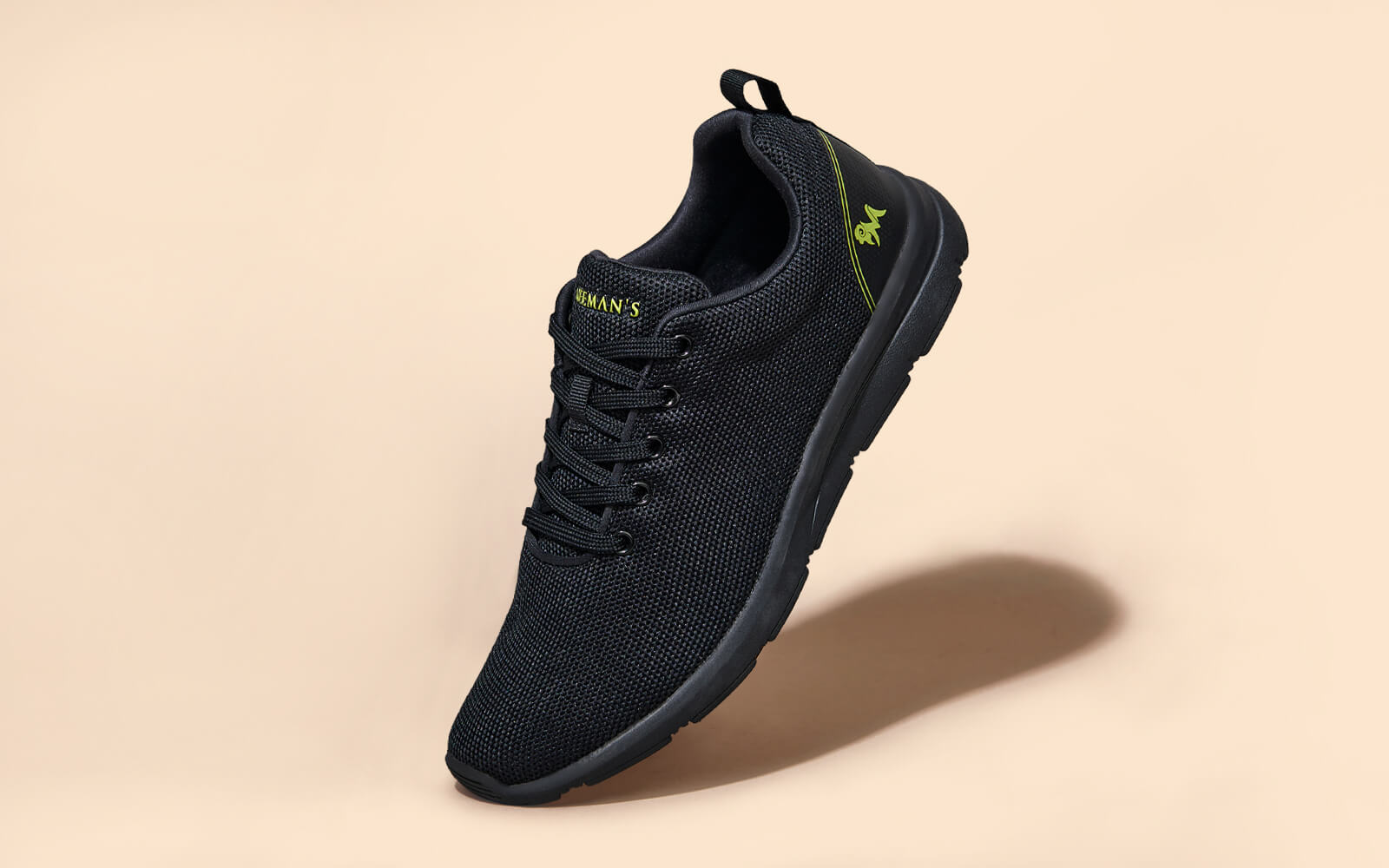 Neeman's Comfort Stroll Sneakers : Black
