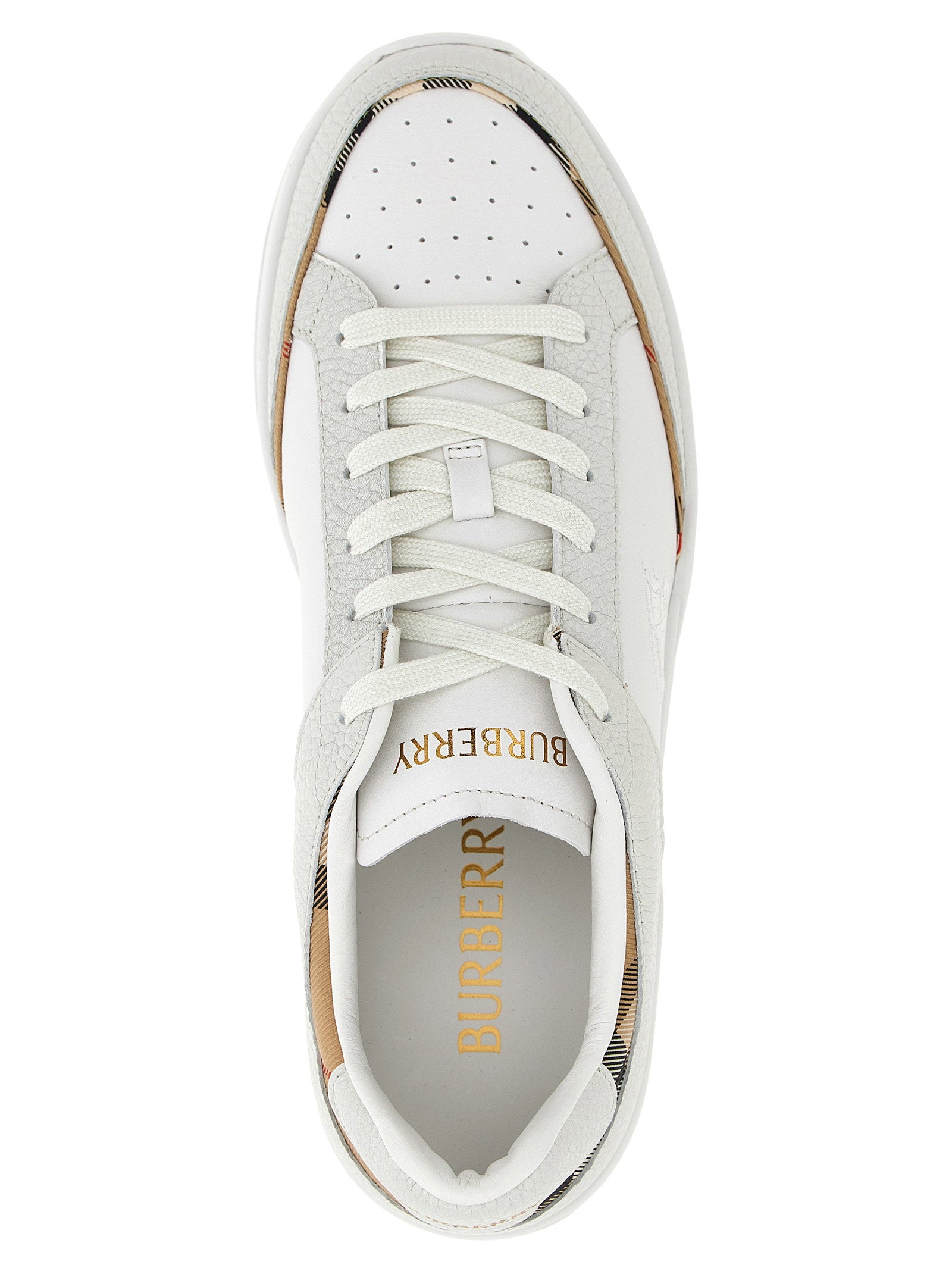 Burberry Harrow Sneakers – 71% lh 28% pa, 1% pu - view 4