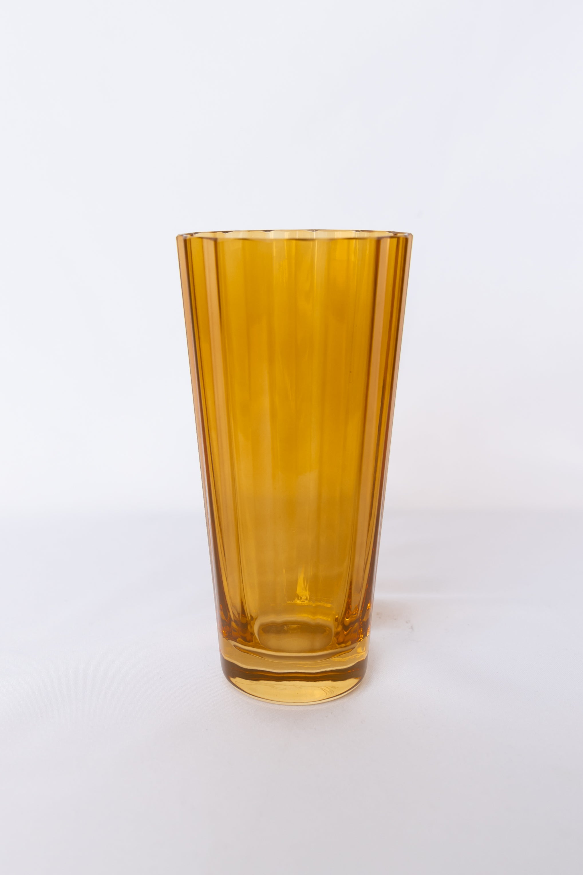 Estelle Colored Glass Estelle Colored Sunday High Balls - Set of 2 {Butterscotch} - view 3