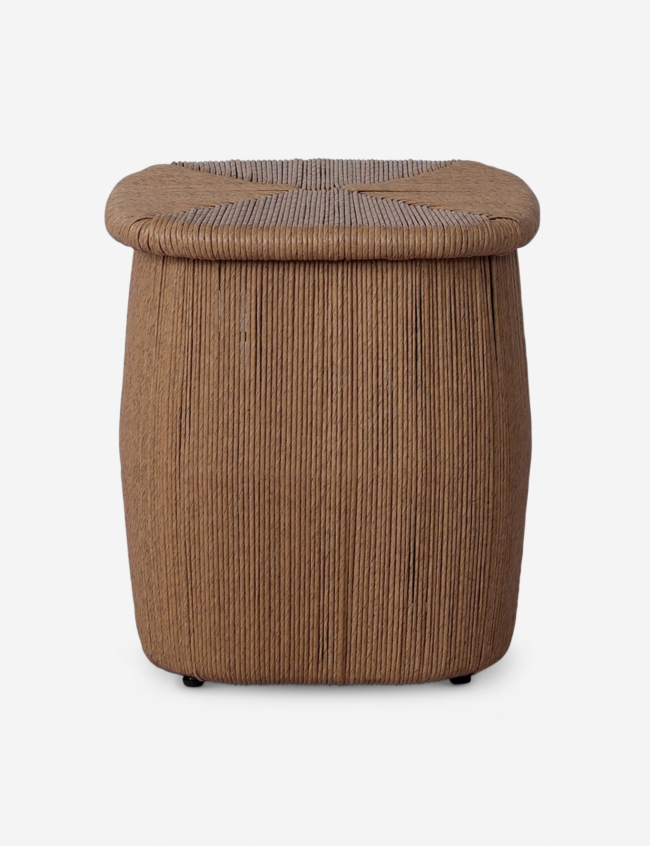 Lulu and Georgia Duvall Outdoor Stool – Natural