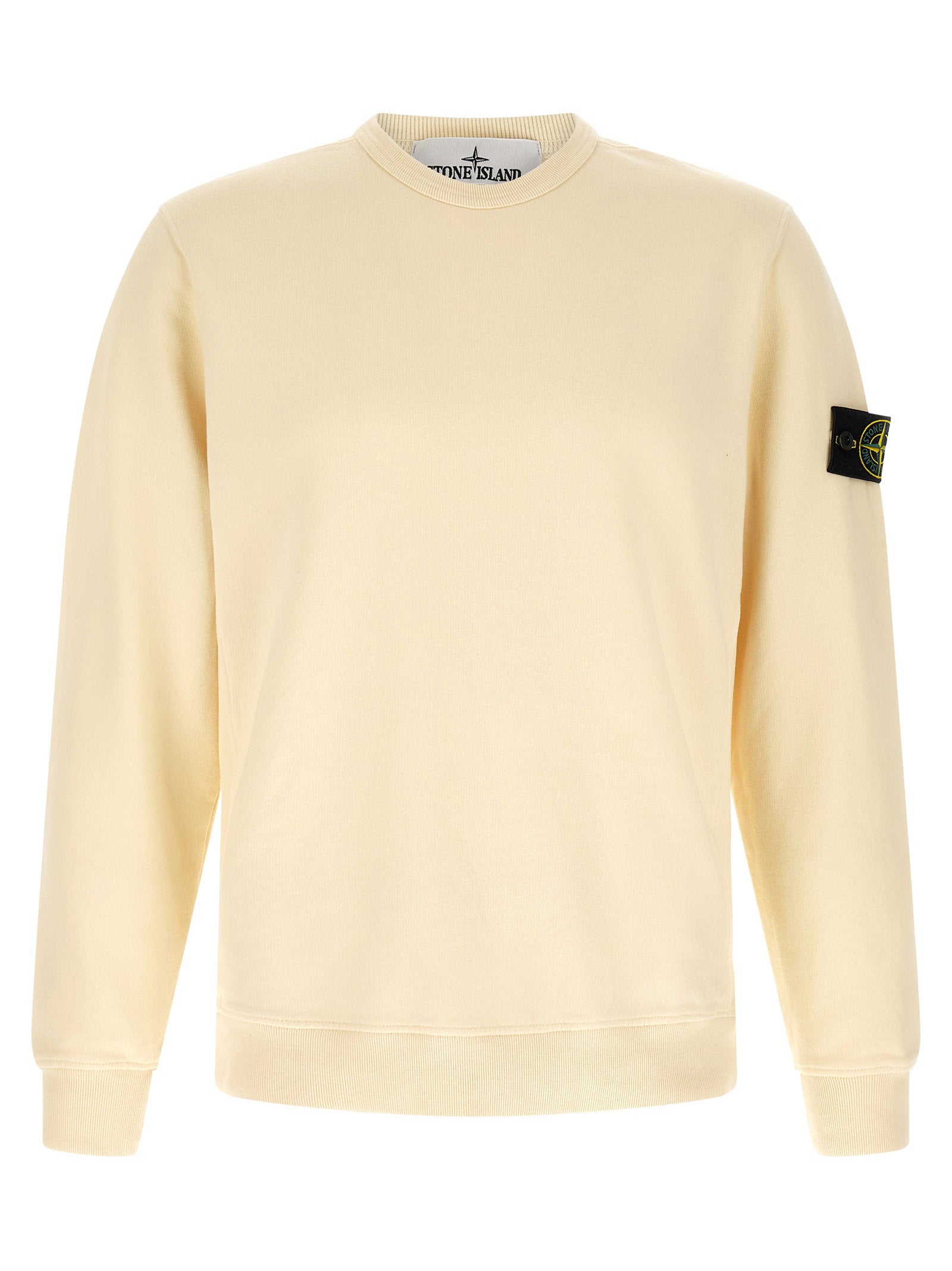 Badge sweatshirt – Badge Stone Island Sweatshirt – 98% cotton, 2% elastane