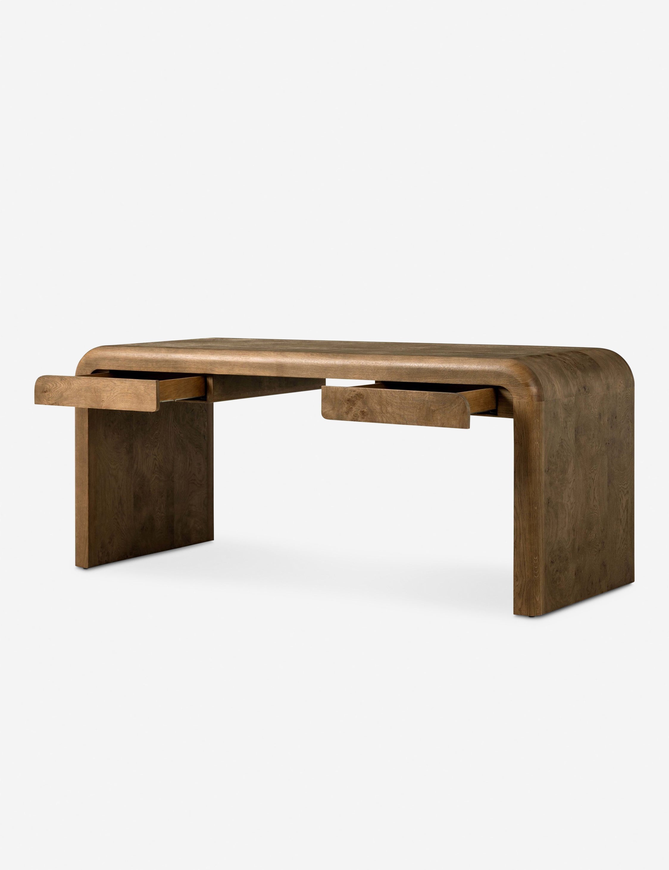 Lulu and Georgia Kristoffer Desk – Natural Burl - view 4
