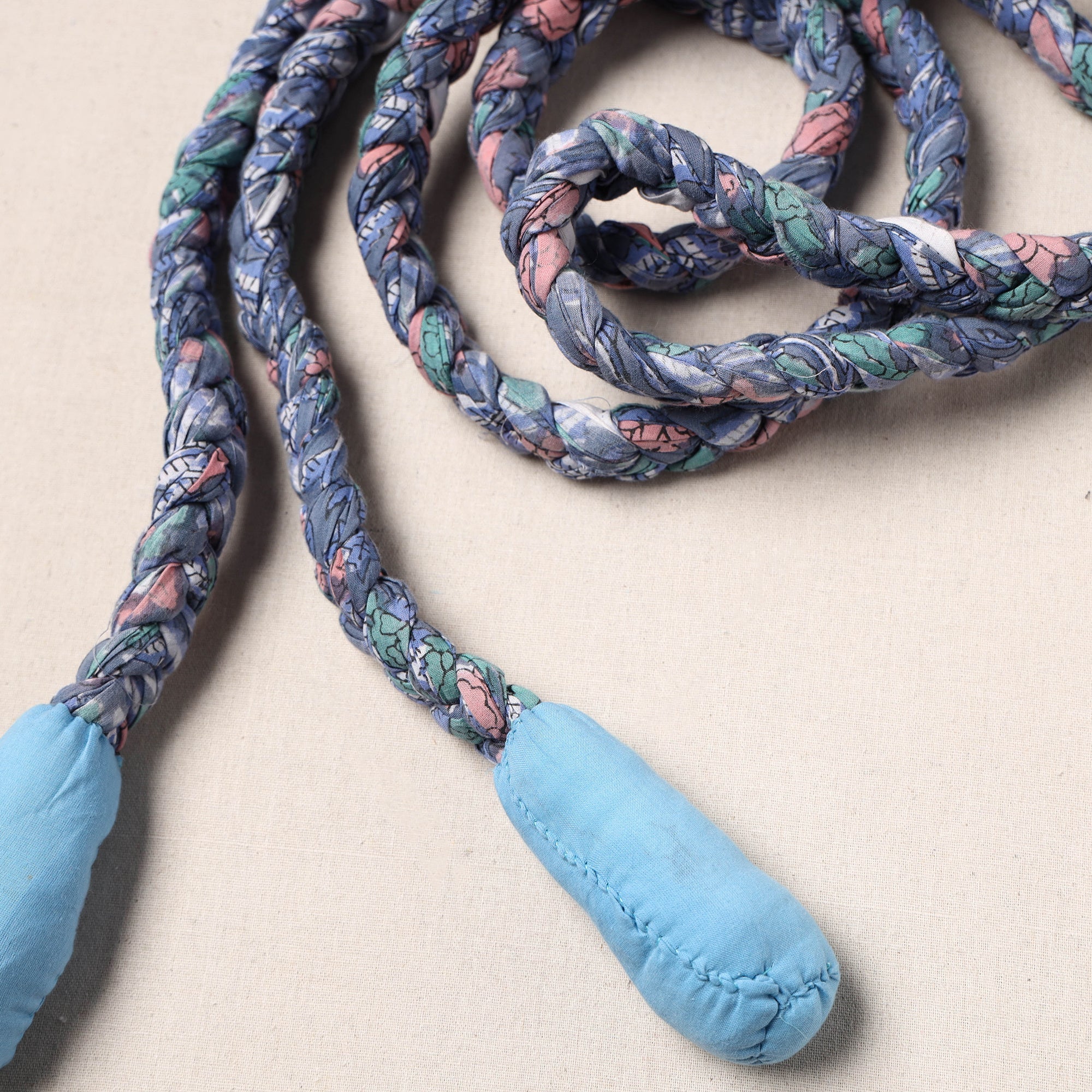 NOORI BAZAR Handmade Upcycled Fabric Skipping Rope 20 - view 4