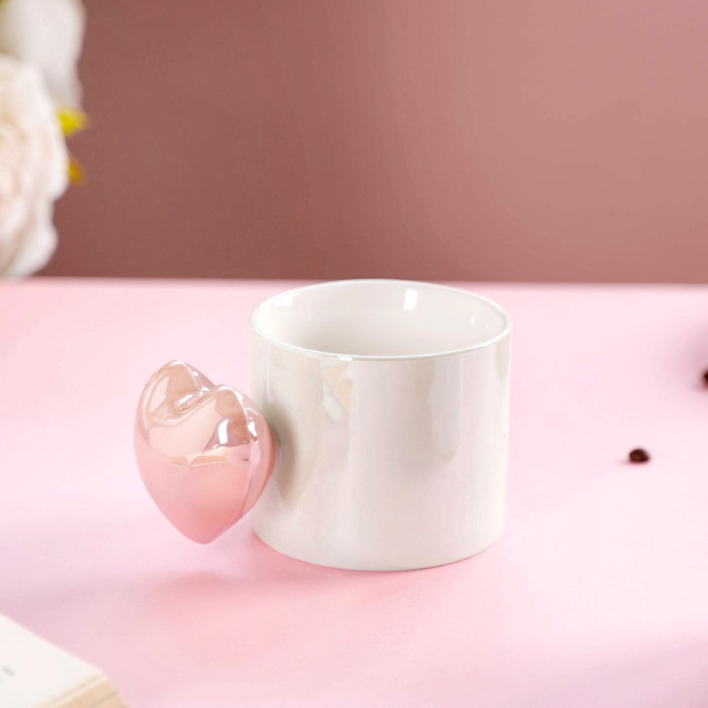 Nestasia Heart Balloon Coffee Mug Set Of 2 Pink Blue 330ml - view 4