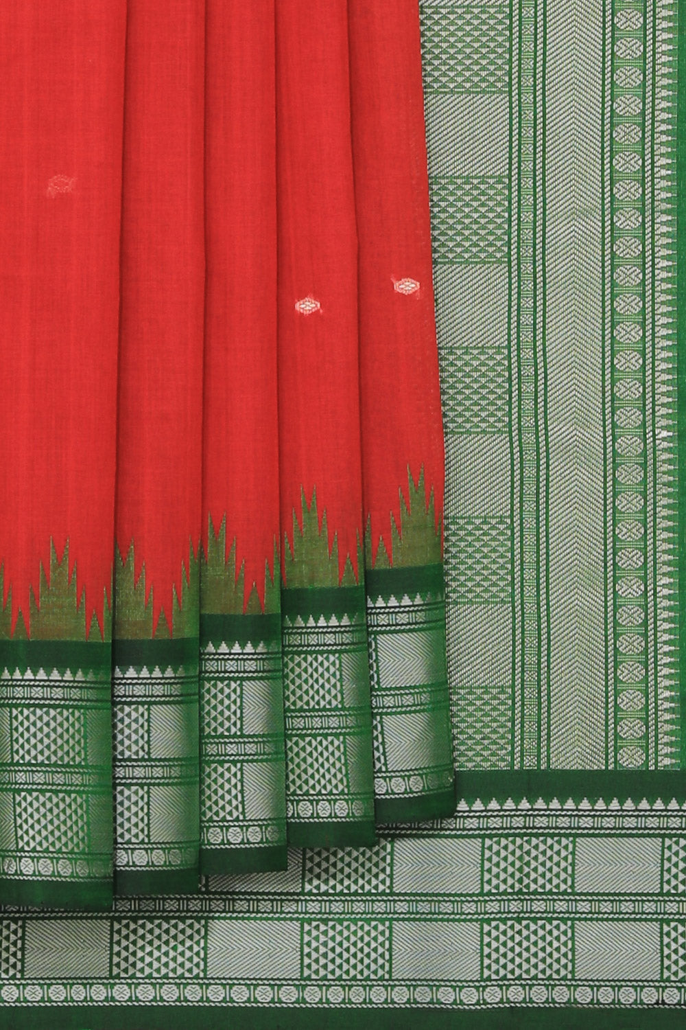 Kalanjali Kanchi Cotton Maroon Saree – Women's