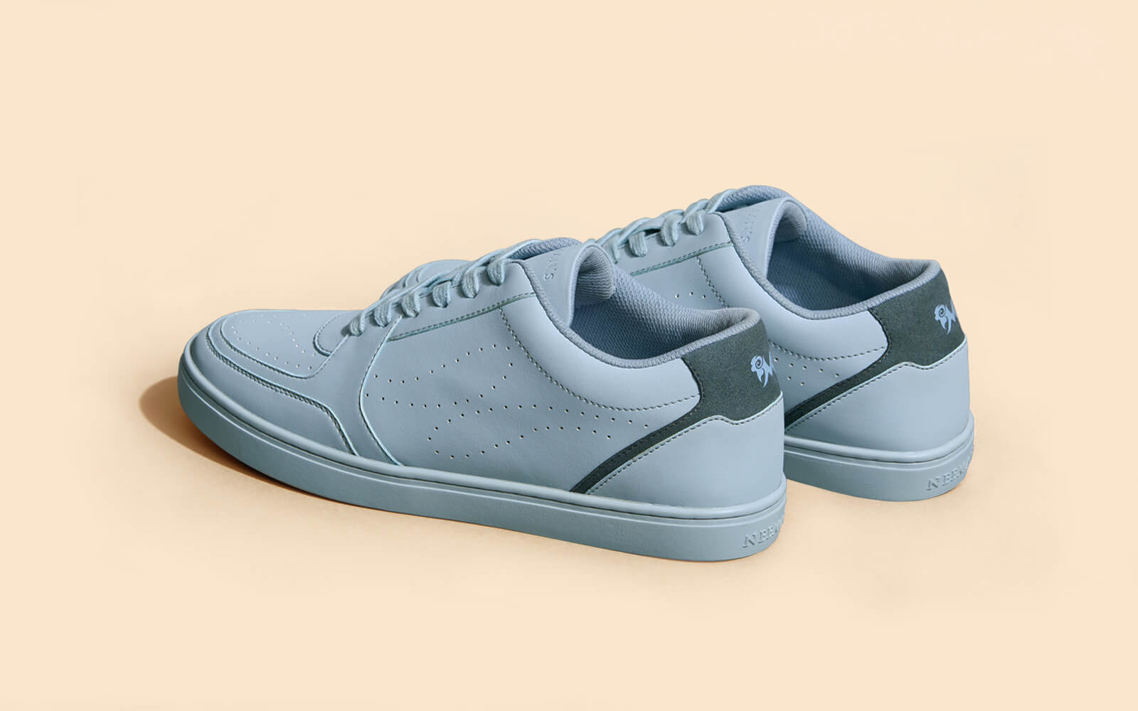 Neeman's Casual Pop Sneakers : Blue - view 4