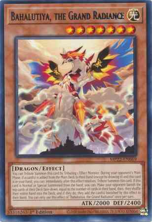 Bahalutiya the grand – Yu-Gi-Oh! Bahalutiya, the Grand Radiance - MP22-EN069 - Rare - 1st Edition