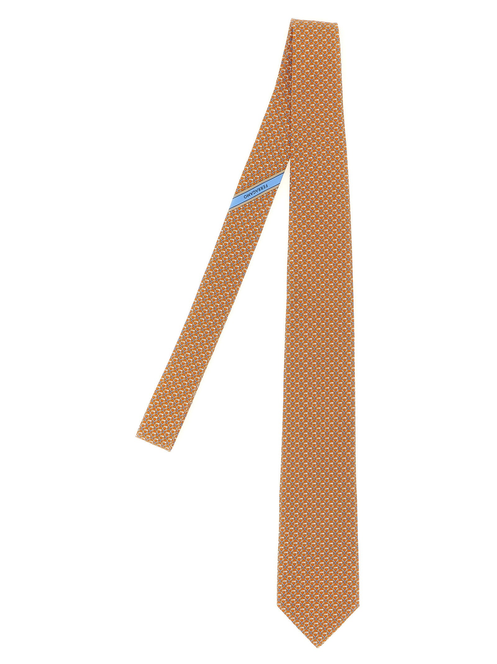 Ferragamo Intreccio Tie – 100% silk