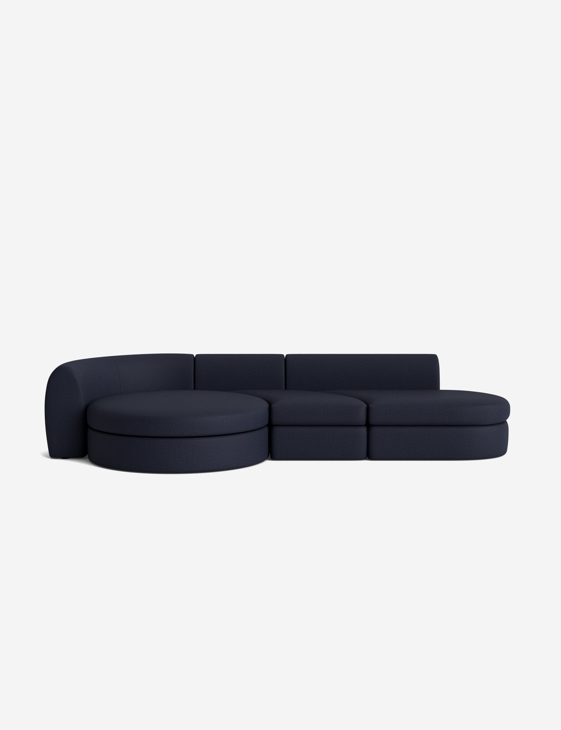 Lulu and Georgia Buckley Modular Chaise Sectional Sofa - view 127