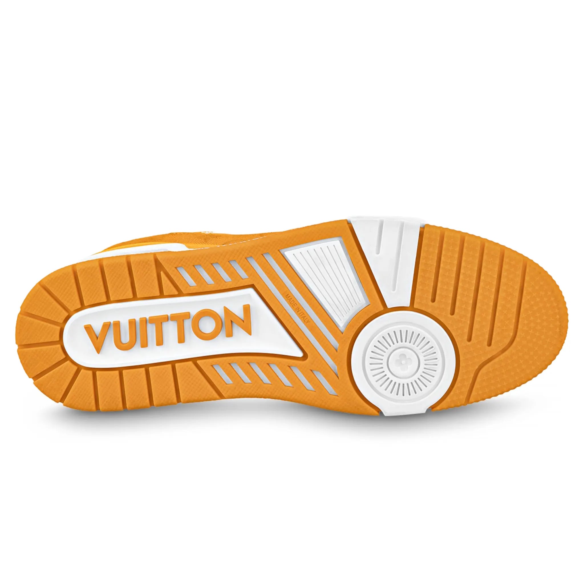 Louis Vuitton LV Monogram Yellow Denim Sneaker - view 6