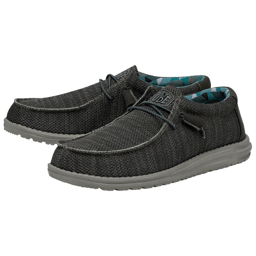 HEYDUDE shoes Wally Sox - Charcoal – Men's - view 2