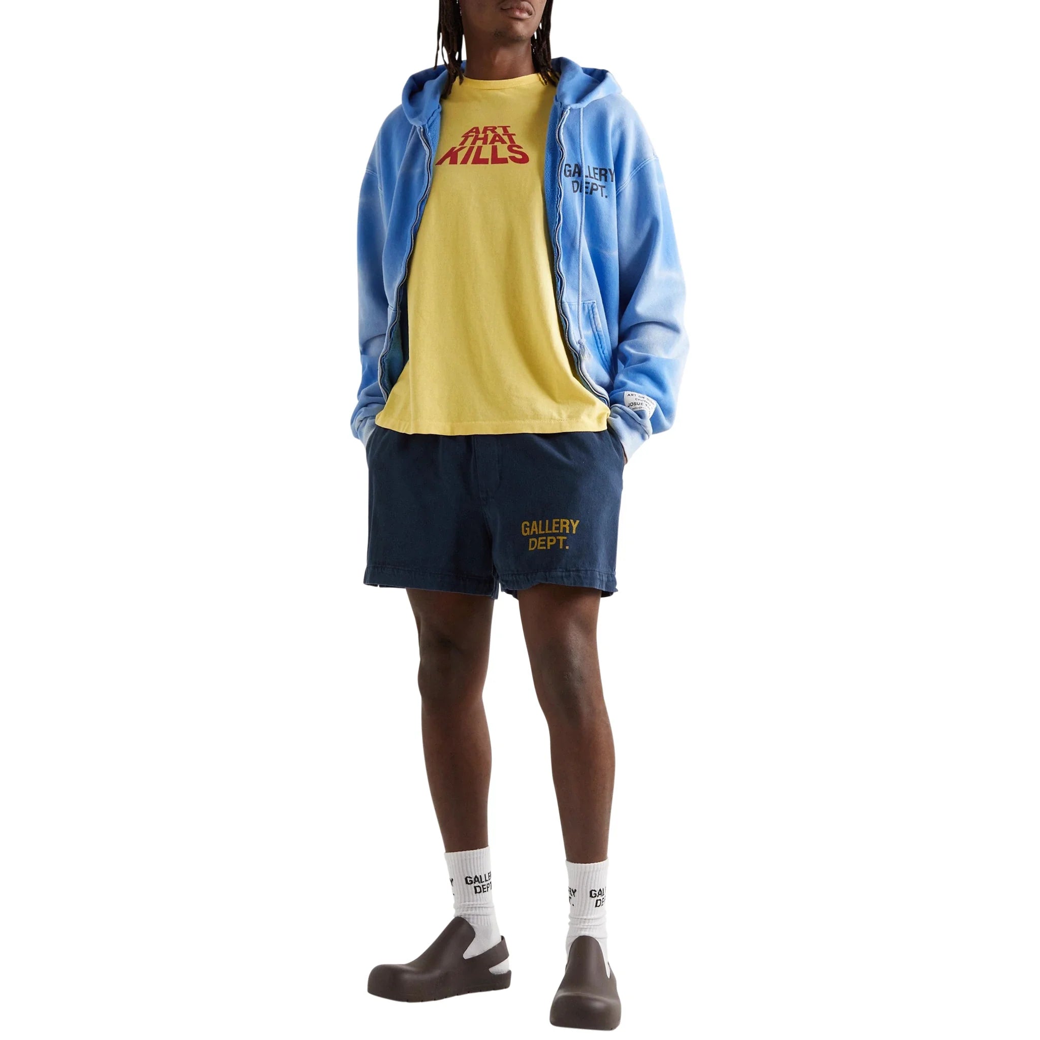 Gallery Dept. Zuma Navy Shorts - view 3