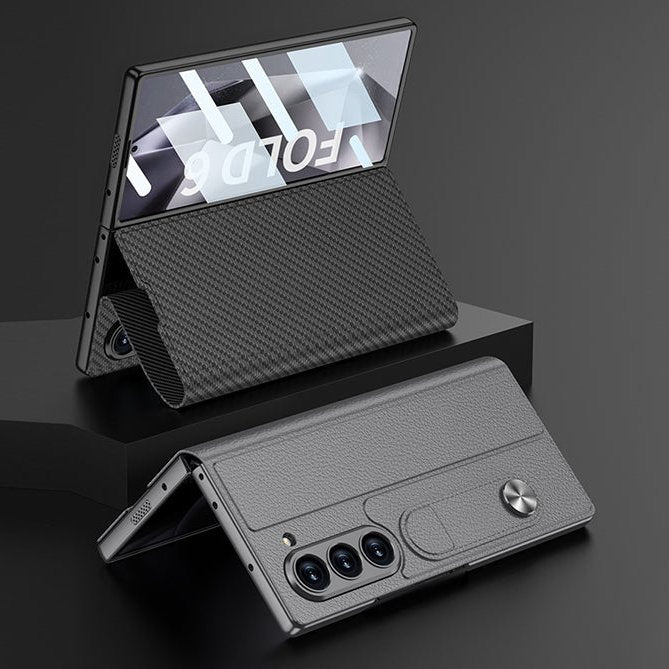 Million Cases Galaxy Z Fold6 Rich Luxe Corporate Leather Case - view 4