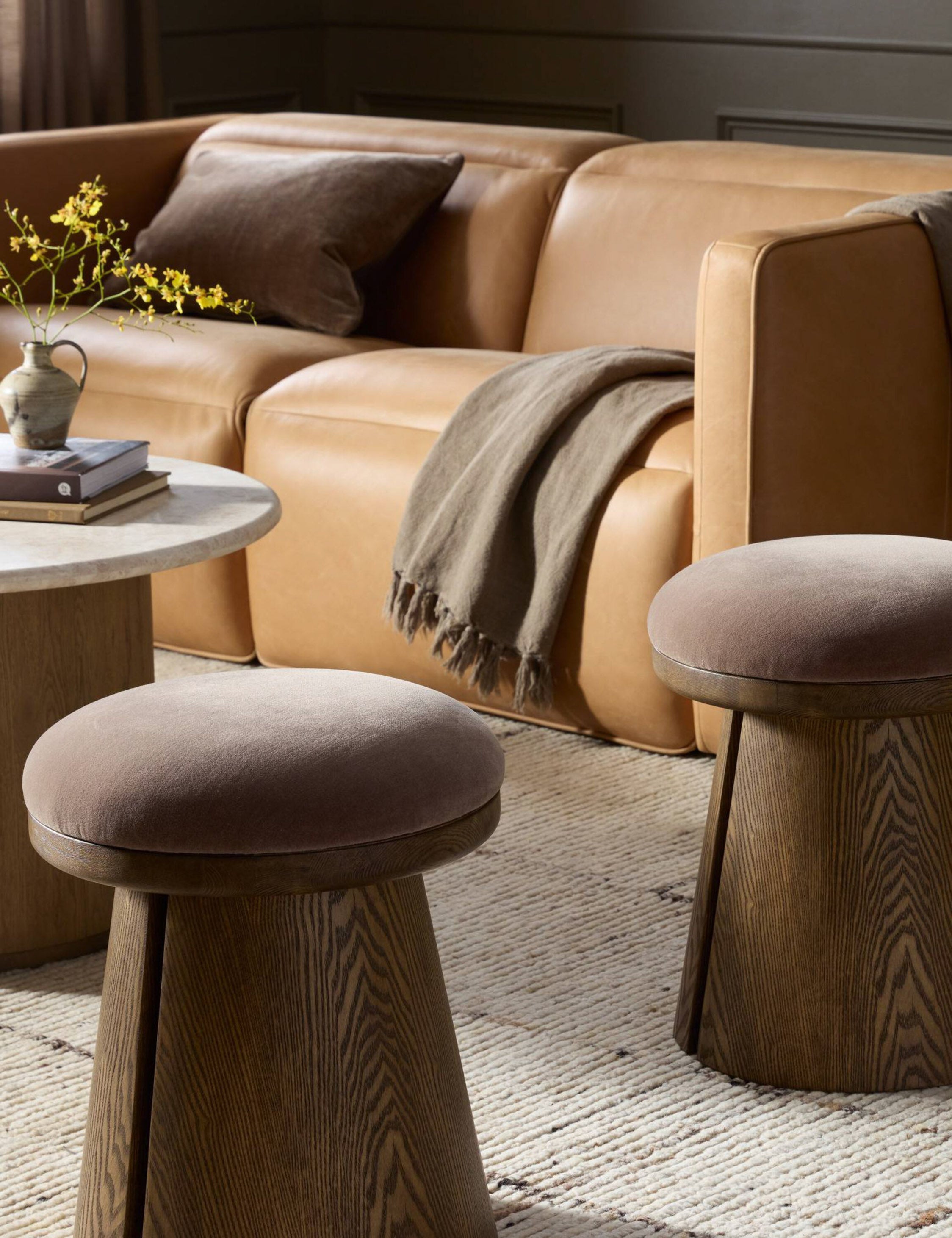 Lulu and Georgia Salinger Stool – Mushroom - view 2