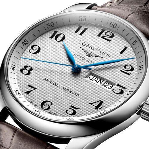 Longines Master Collection Silver Barleycorn Dial Men 40mm - view 2