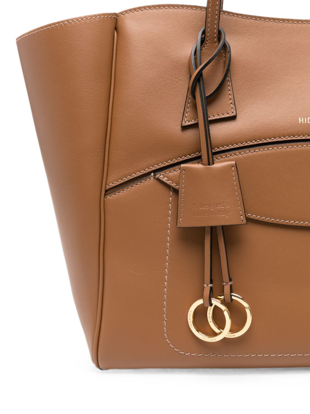 Hidesins Medium Leather Tote – 100% Calf Leather - view 2