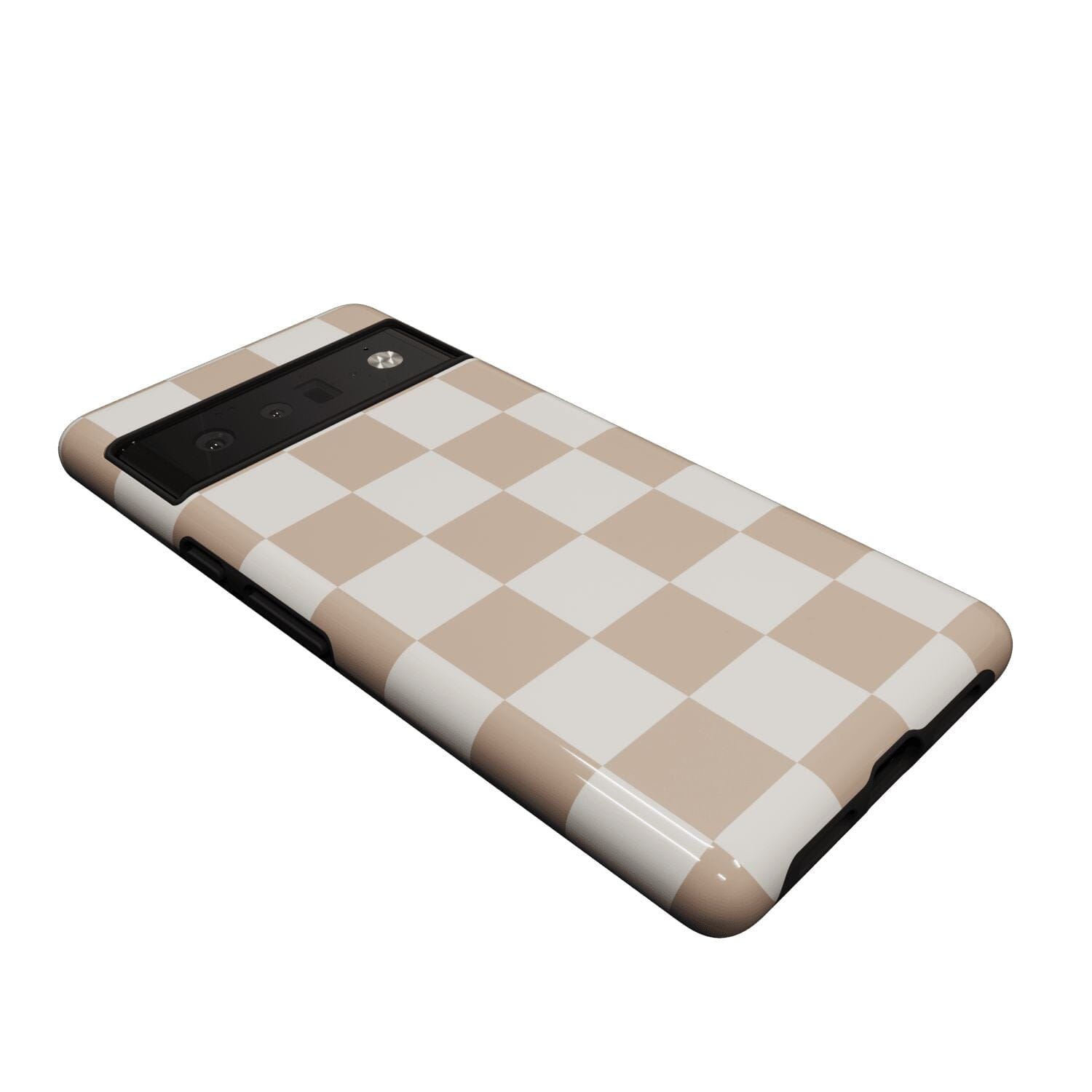 Casetry Fit Check | Neutral Checkerboard Google Pixel Case - view 5