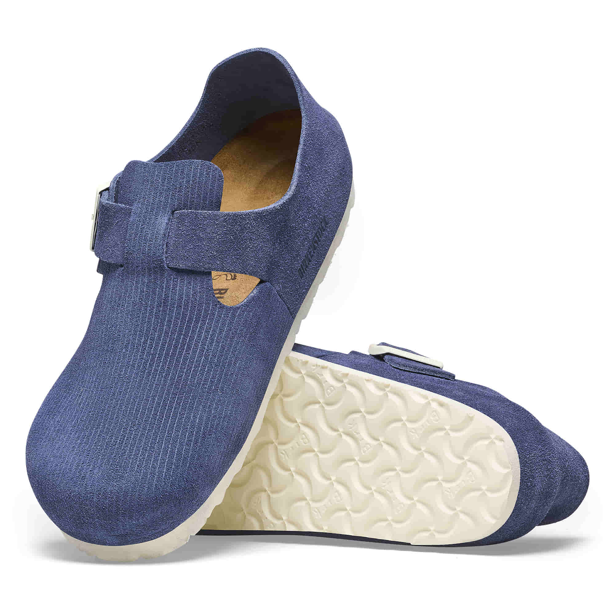 Birkenstock London Suede Leather – Black Black/Patent Black