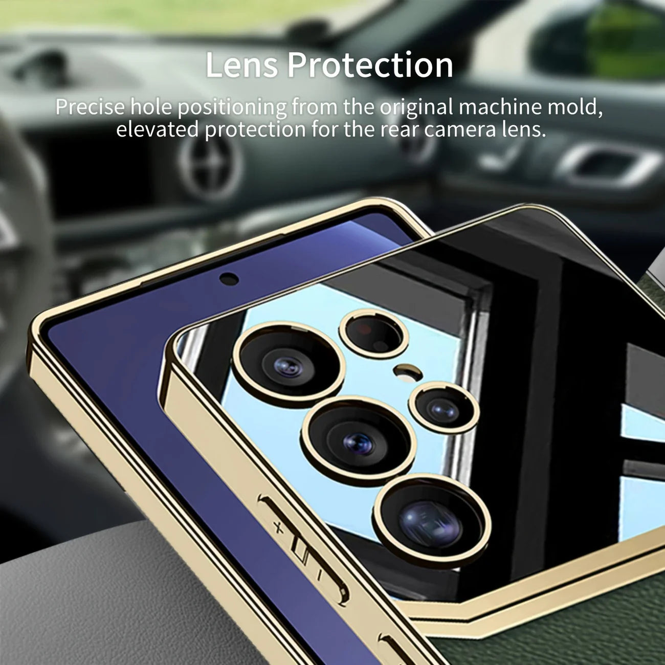 Million Cases Royal Touch Electroplated Leather Case - Samsung - view 13