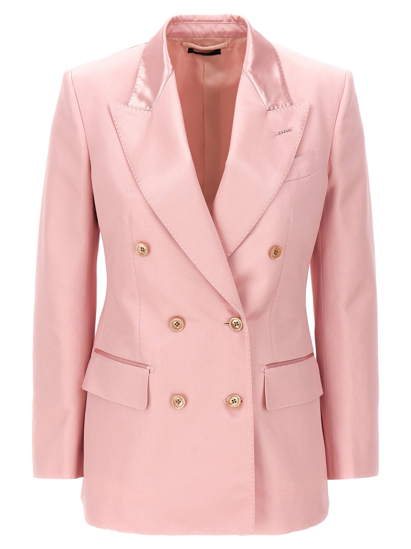 Tom Ford Double-breasted Blazer – 72% cotton 28% viscose
