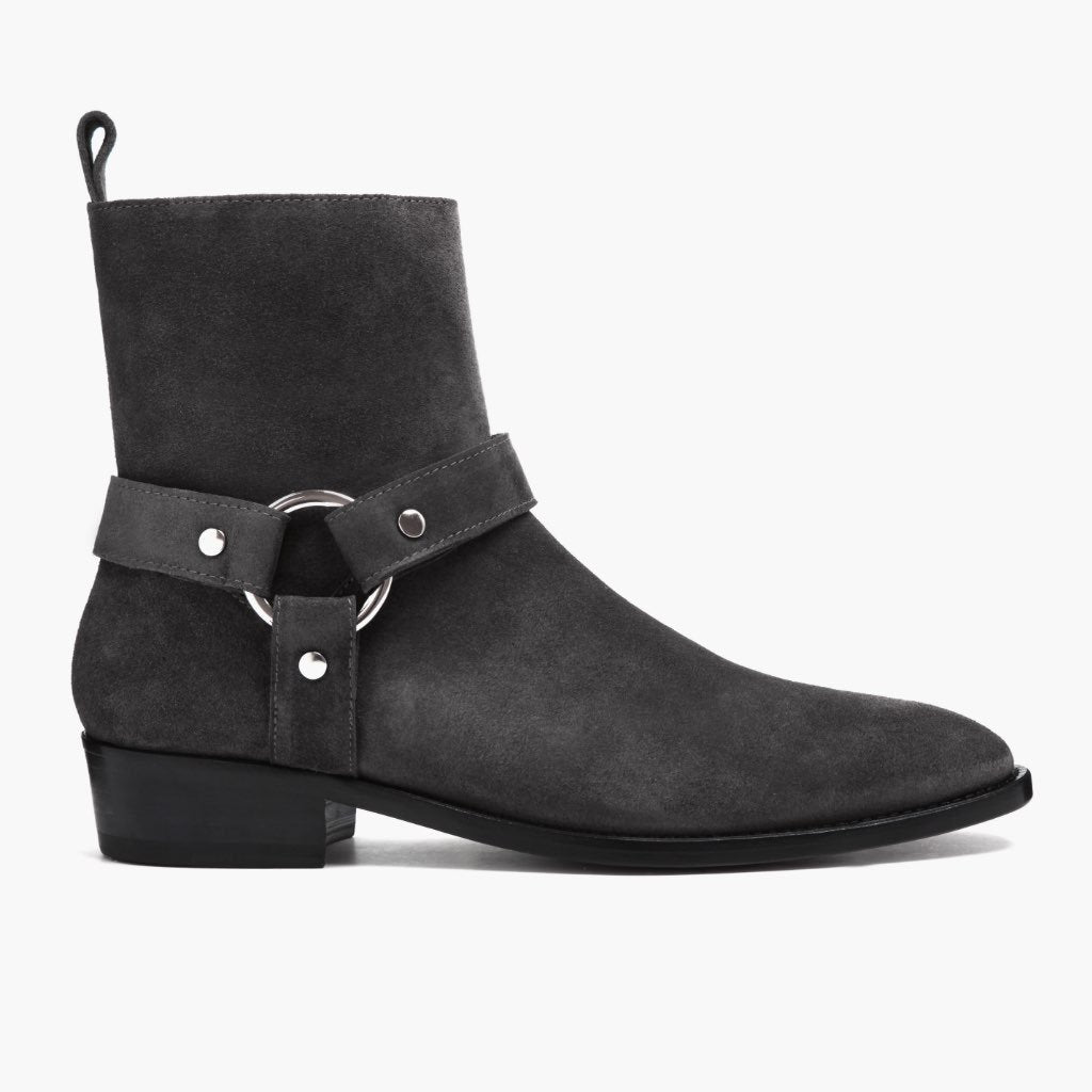Thursday Boots - Seconds - Men's Boots [S] Harness | Grey Suede - view 2