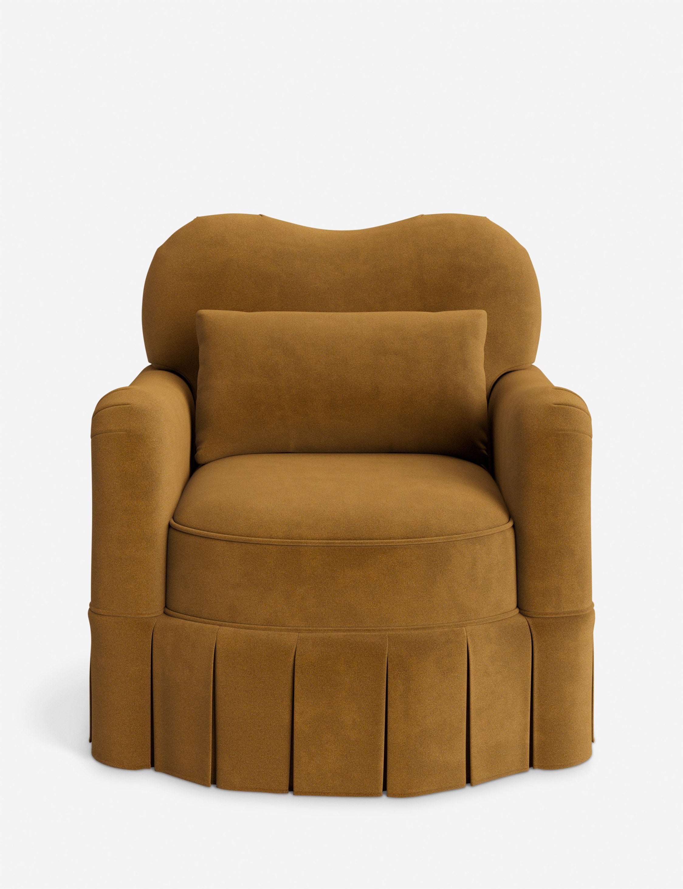 Lulu and Georgia Middleton Skirted Accent Chair by Ginny Macdonald - view 101