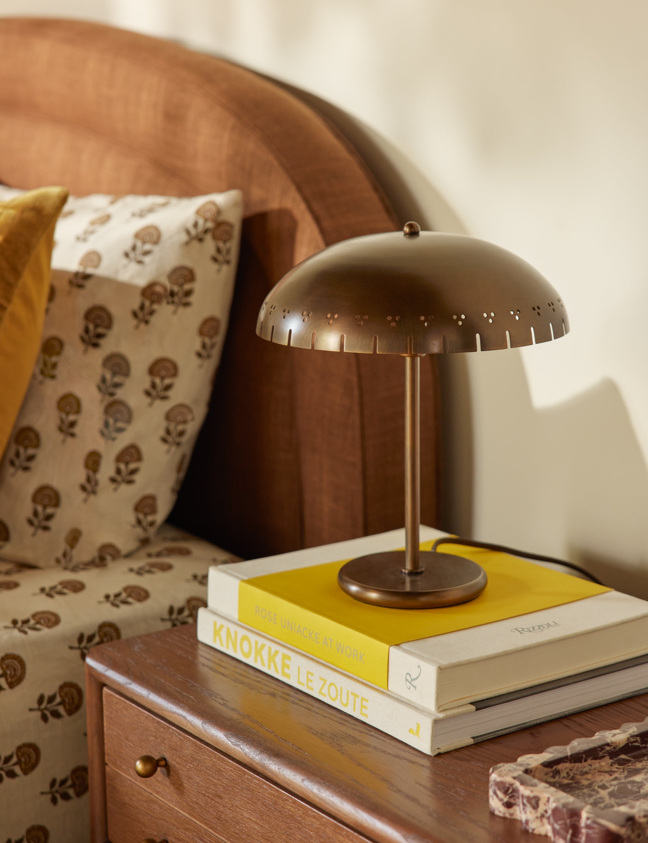 Lulu and Georgia Omero Table Lamp – Burnished Brass - view 2