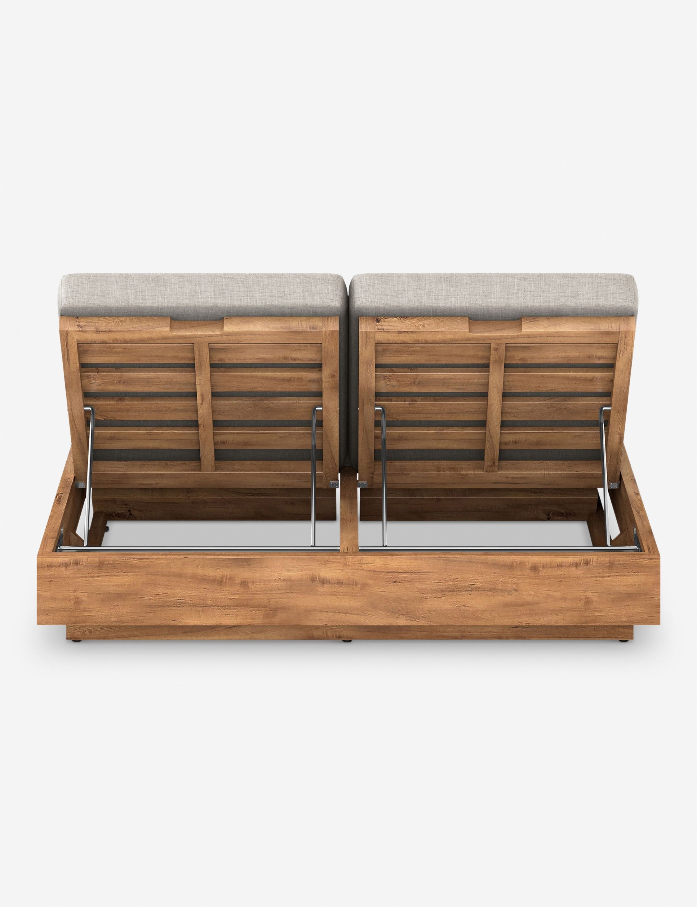 Lulu and Georgia Minnette Indoor / Outdoor Double Chaise - view 10