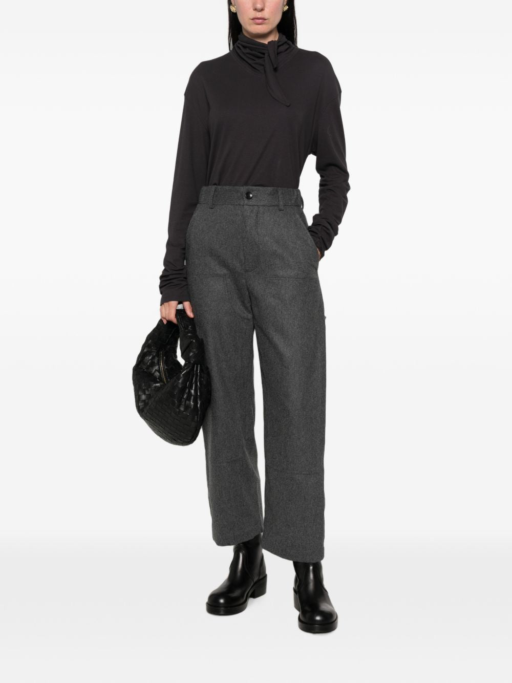 NICHOLSON & NICHOLSON Trousers – Polyester 100 % - view 2