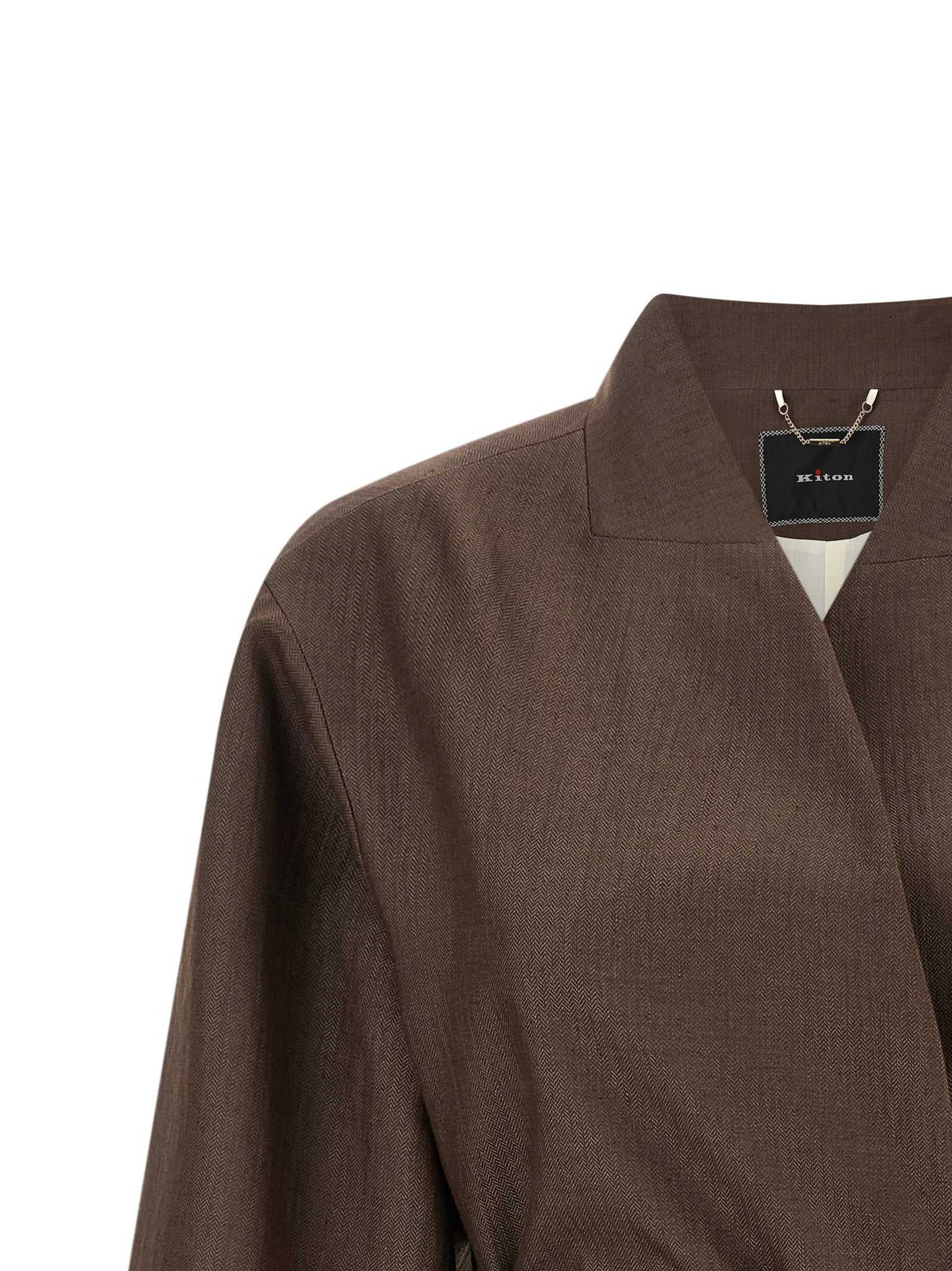 Kiton Linen Blend Blazer – 55% polyamide, 45% linen - view 3