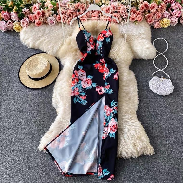 Alamode By Akanksha Floral Bodycon Dress