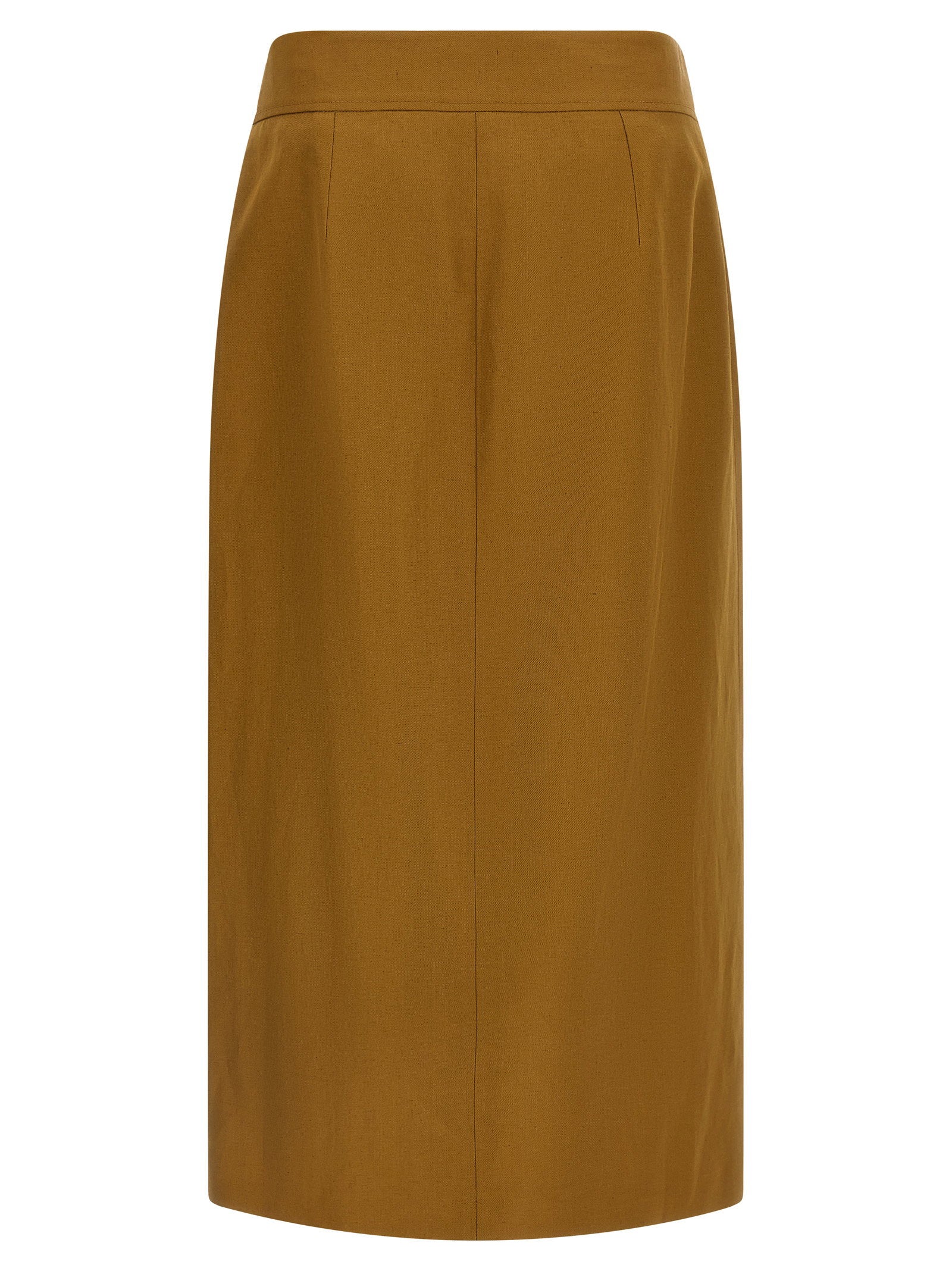 Alberto Biani Wrap Skirt – 66% viscose, 34% linen - view 2