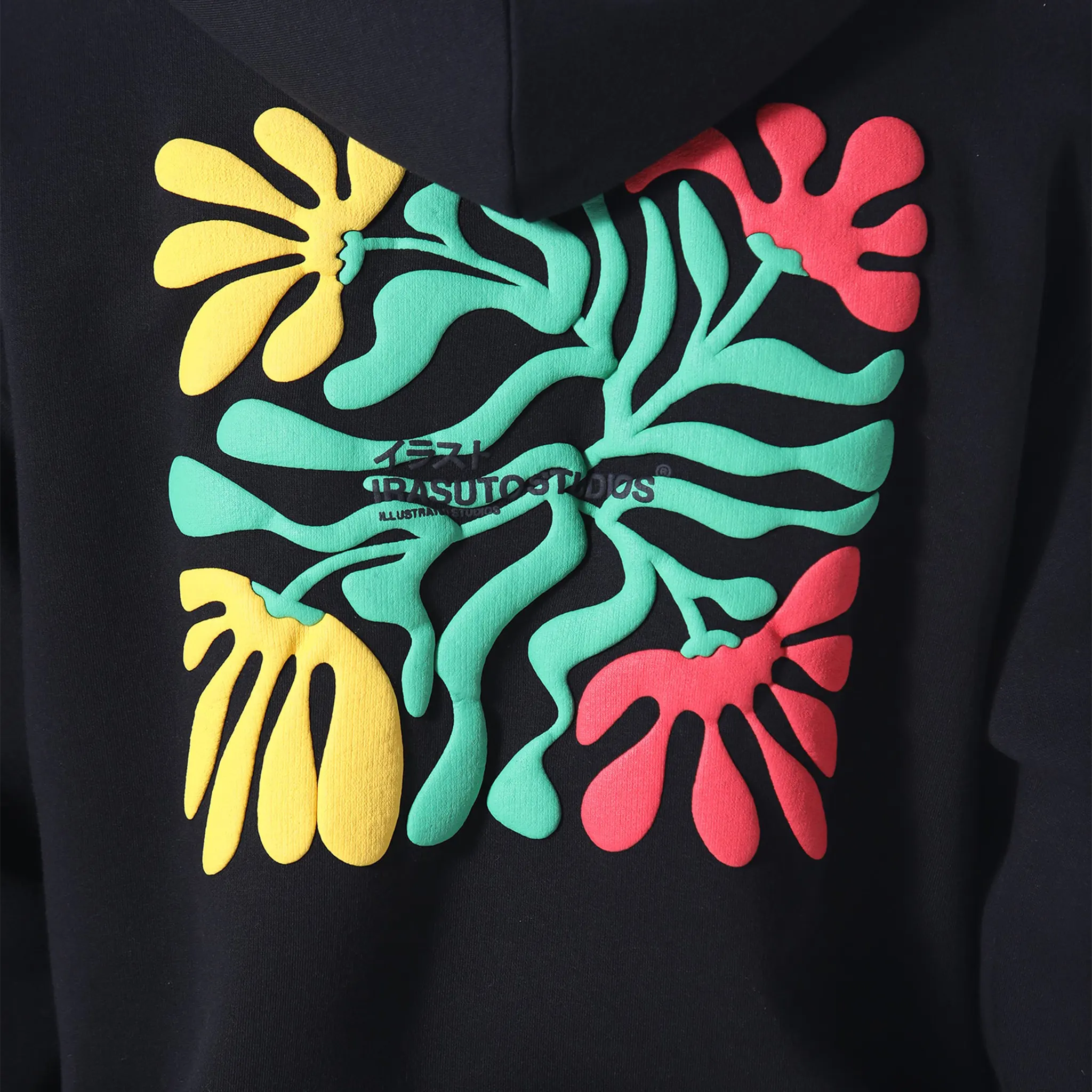 Irasuto Studios Zen Forest Black Hoodie - view 8