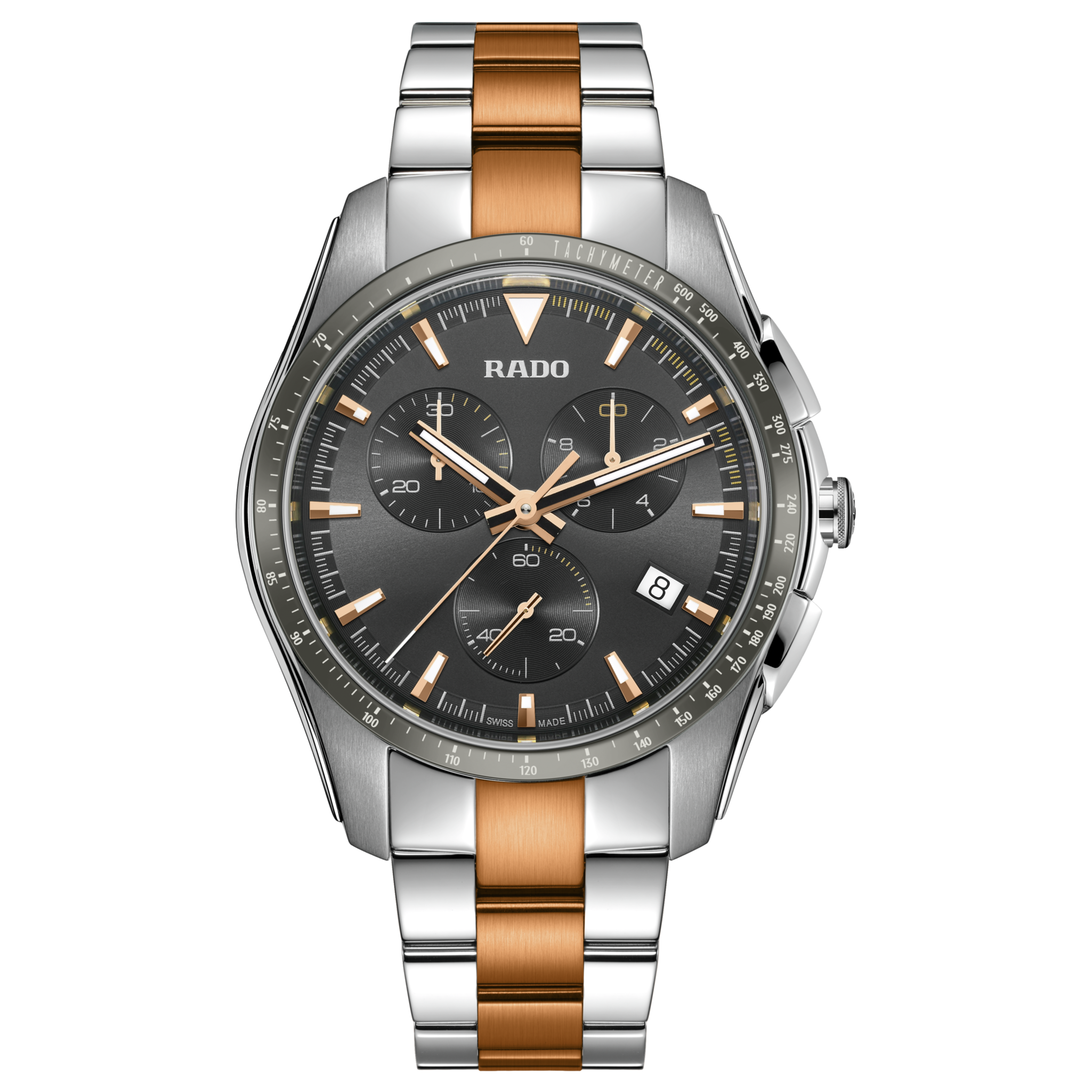 Rado Hyperchrome Grey Dial Men 44.9mm
