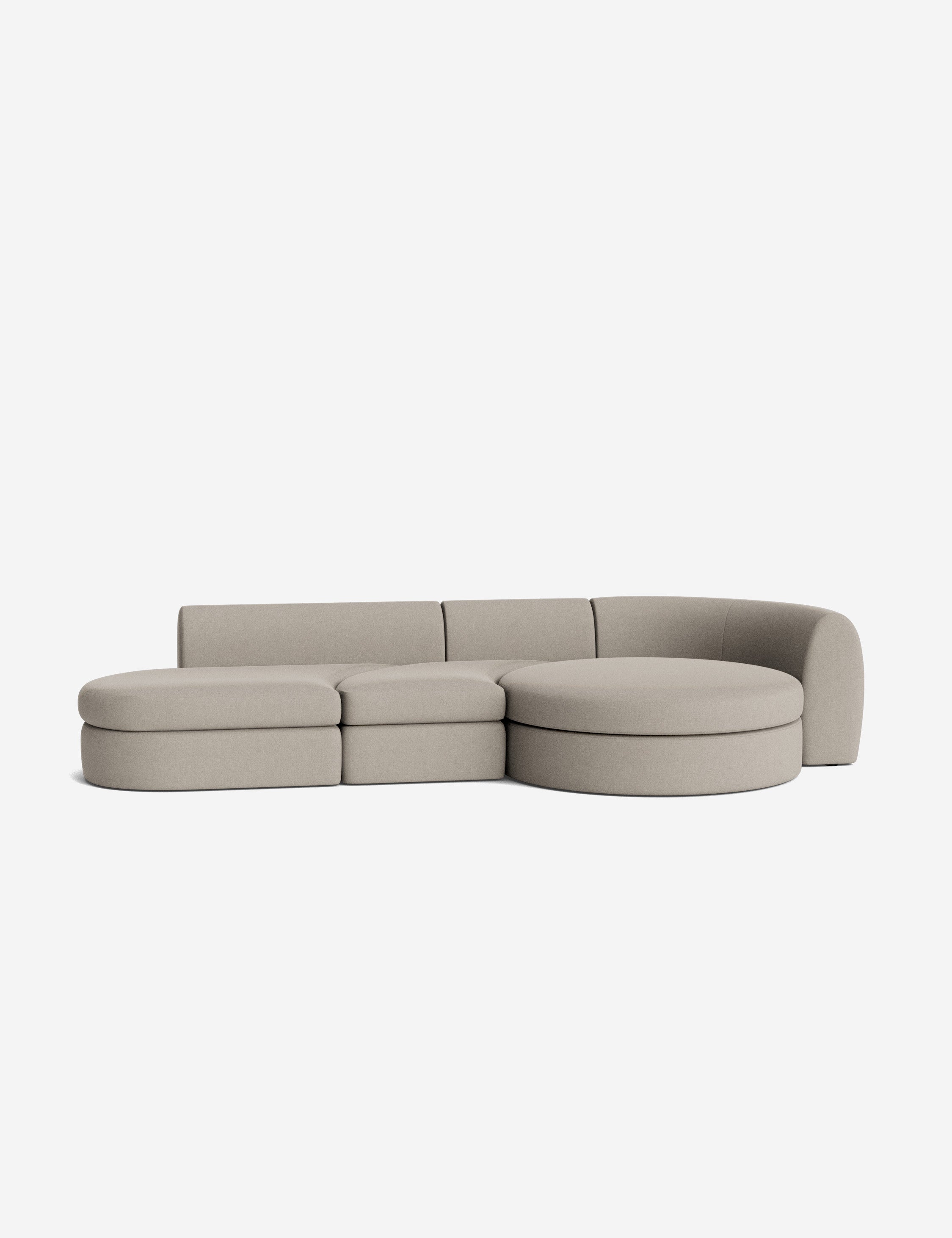 Lulu and Georgia Buckley Modular Chaise Sectional Sofa - view 225