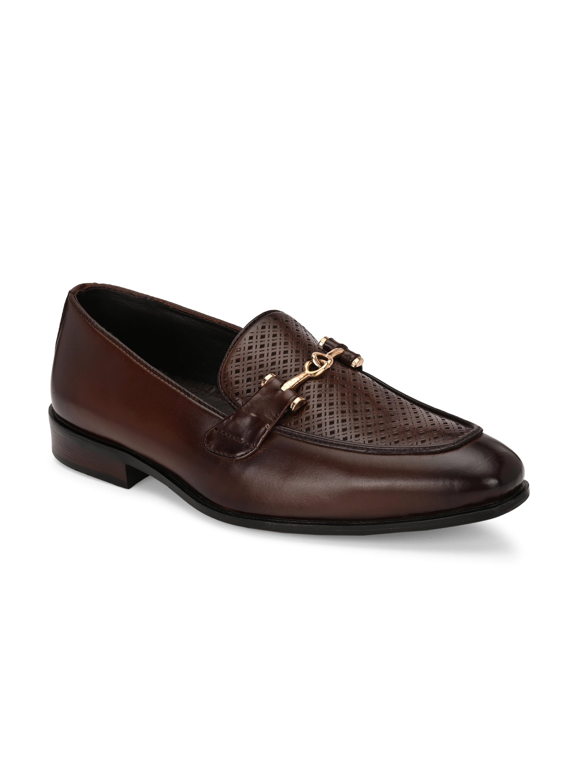 egoss-shoes Buckled Formal Loafers For Men by Egoss - view 8