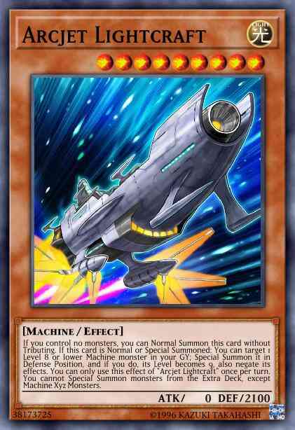 Yu-Gi-Oh! Arcjet Lightcraft - IGAS-EN017 - Rare - Unlimited